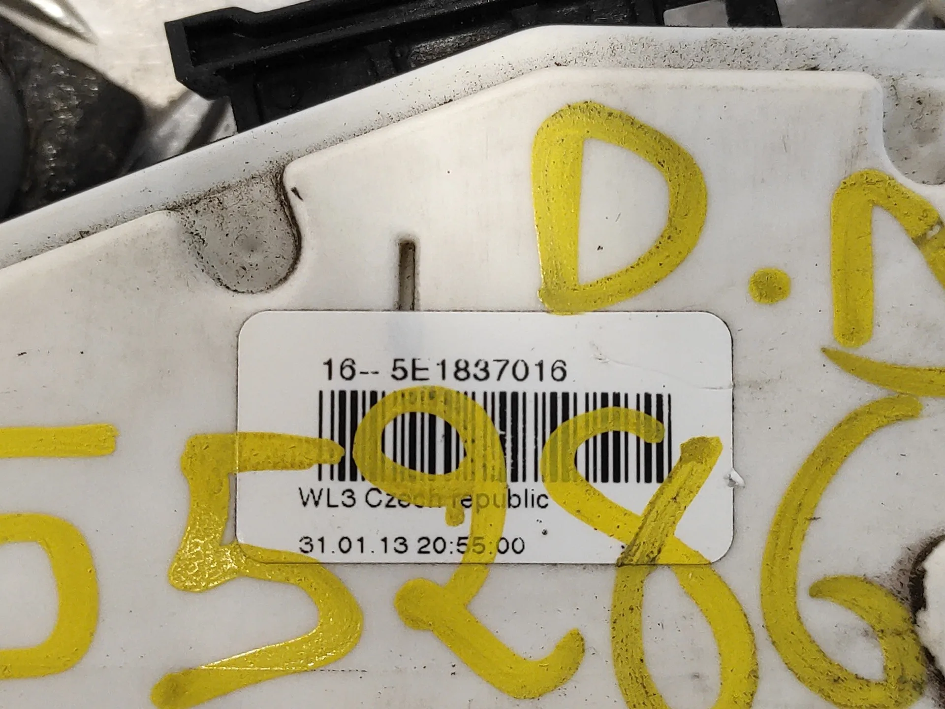 Cerradura Puerta Delantera Derecha para Seat Toledo (Kg3)