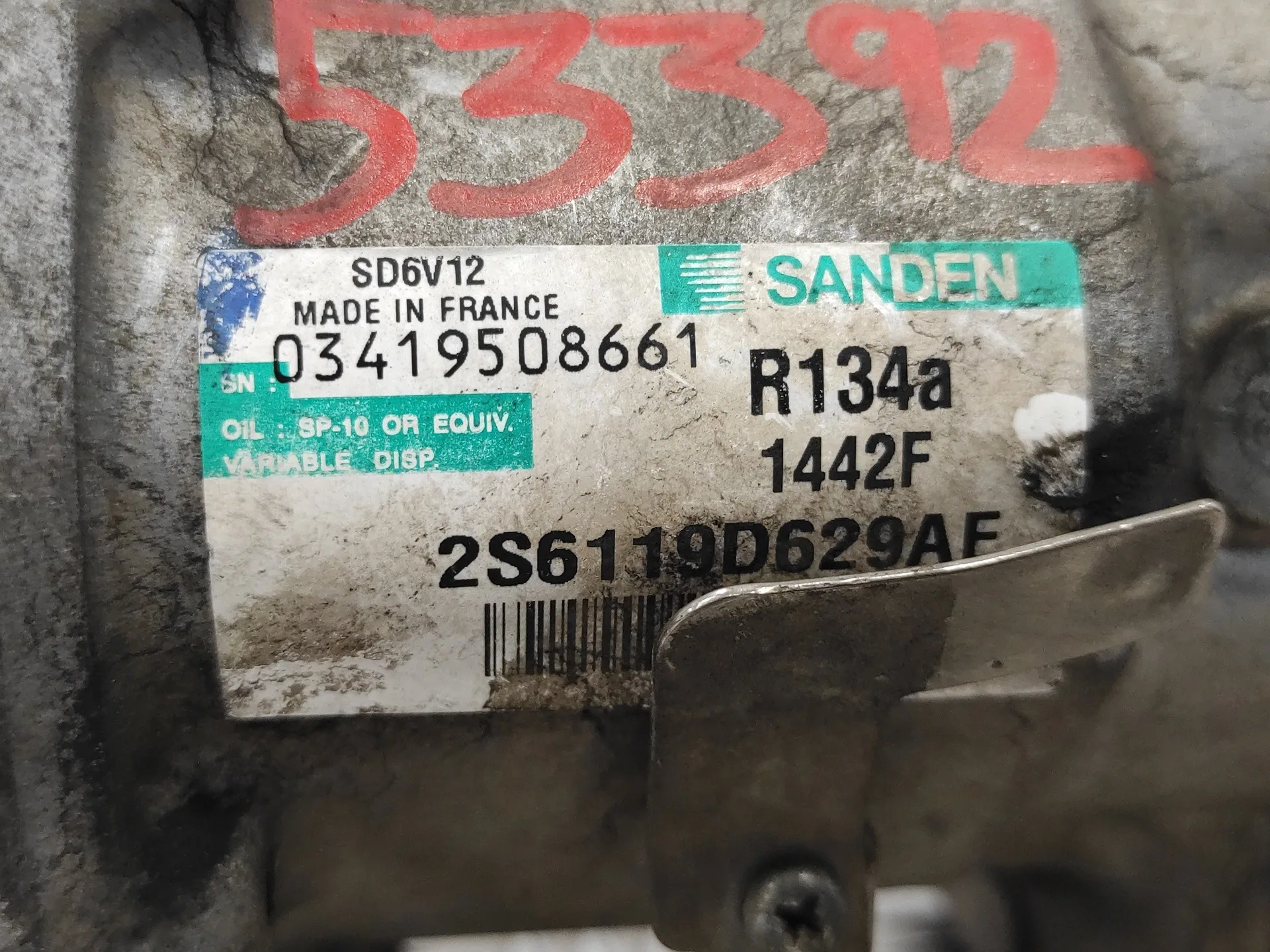 Compresor Aire Acondicionado para Ford Fusion (Cbk)