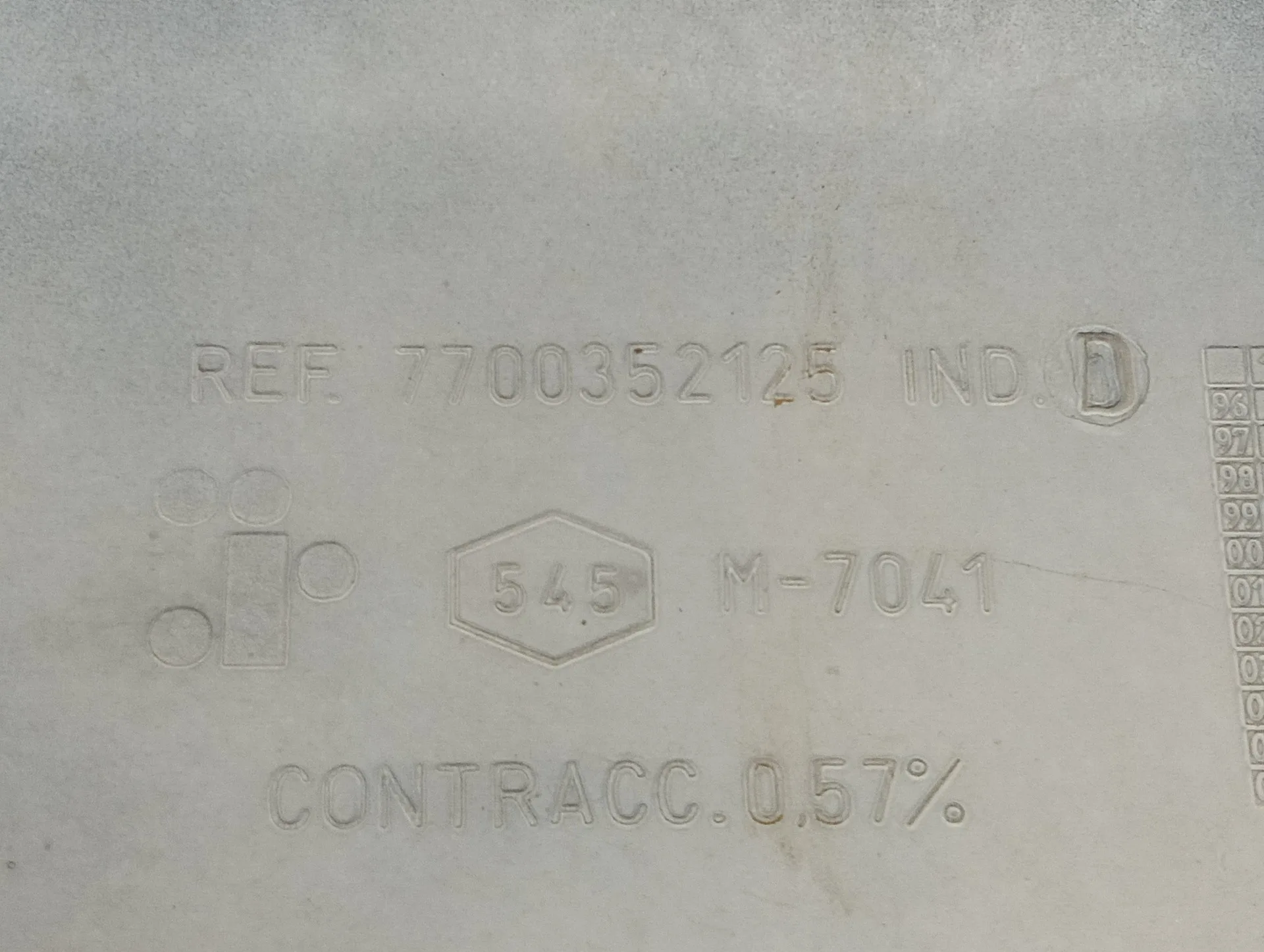 Rejilla Delantera para Renault Master Desde '98