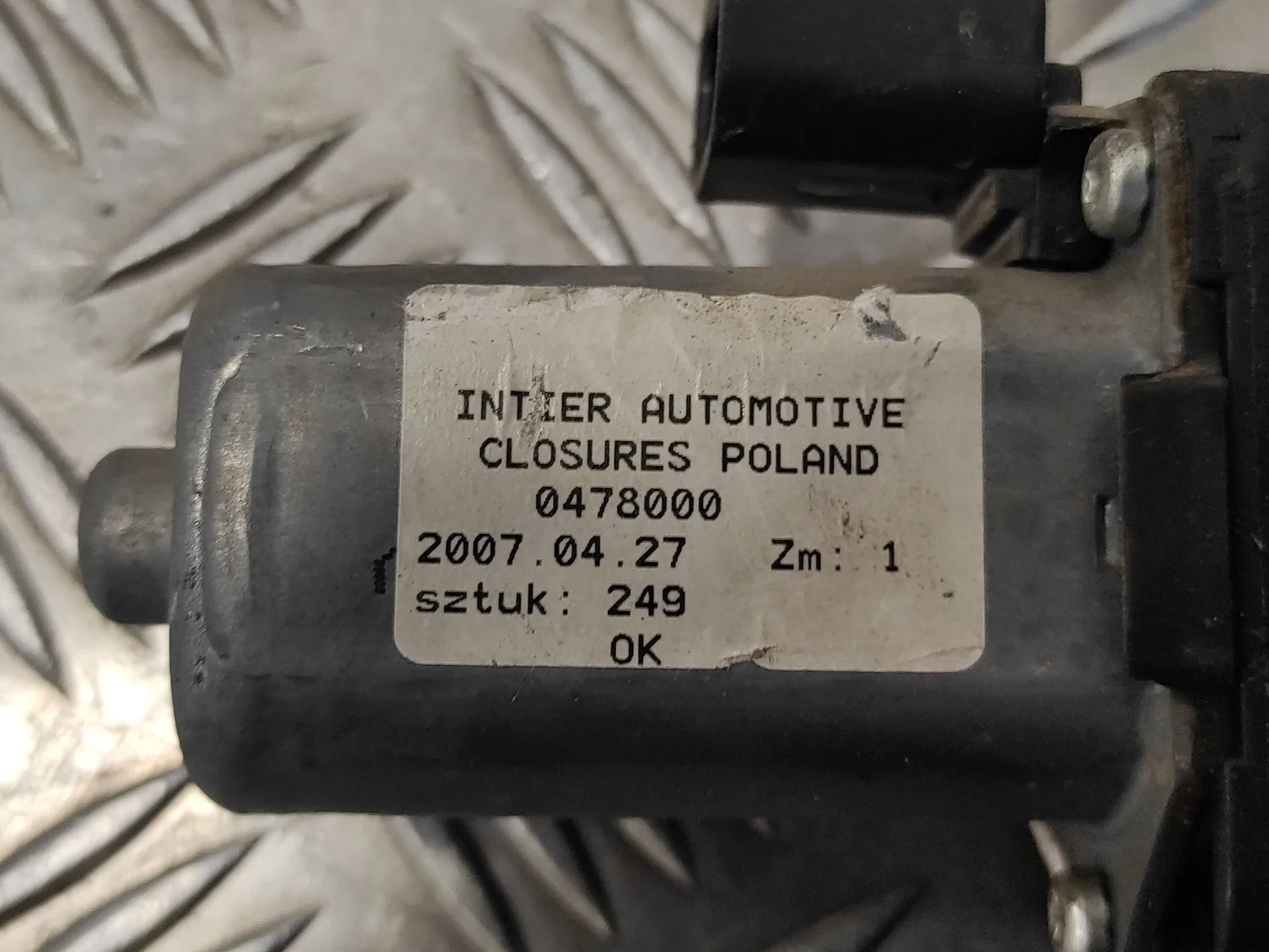 Elevalunas Delantero Derecho para Fiat Doblo Cargo (223)