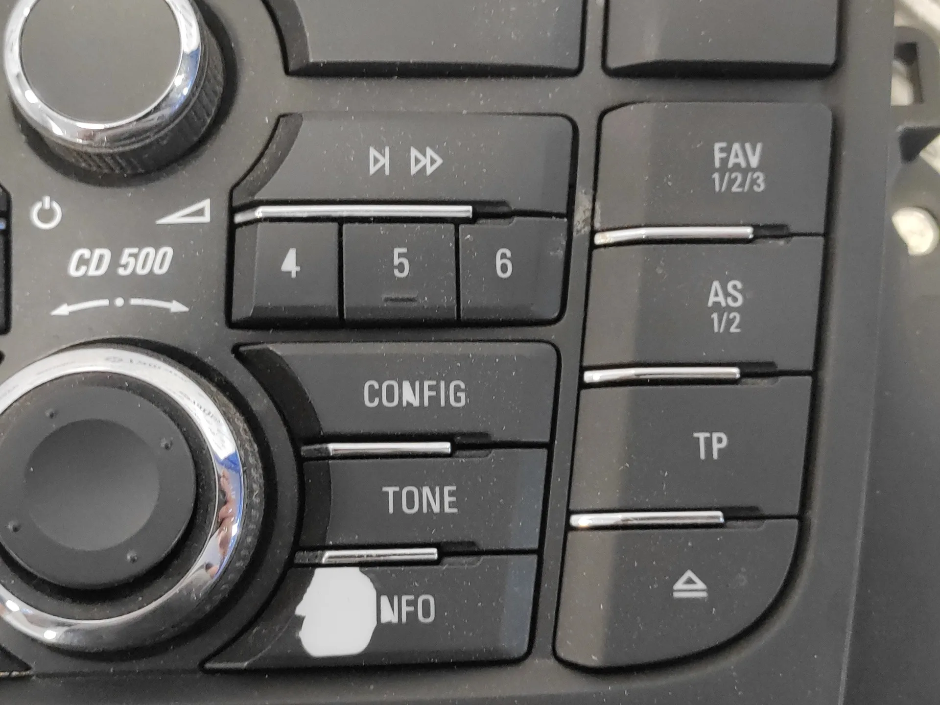 Mando Multifuncion para Opel Astra J Lim.