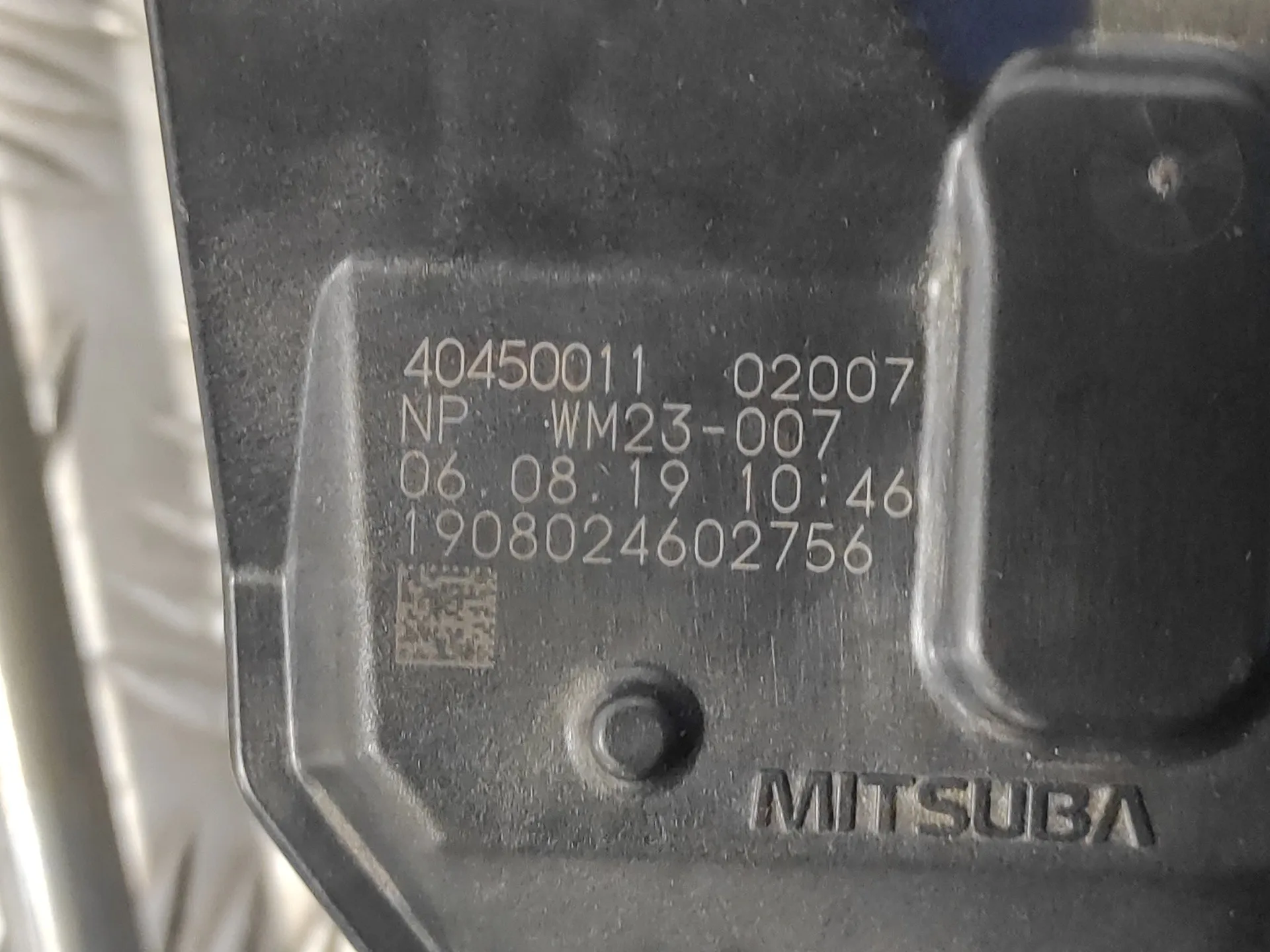 Motor Limpia Delantero para Mazda 3 Berlina (Bp)