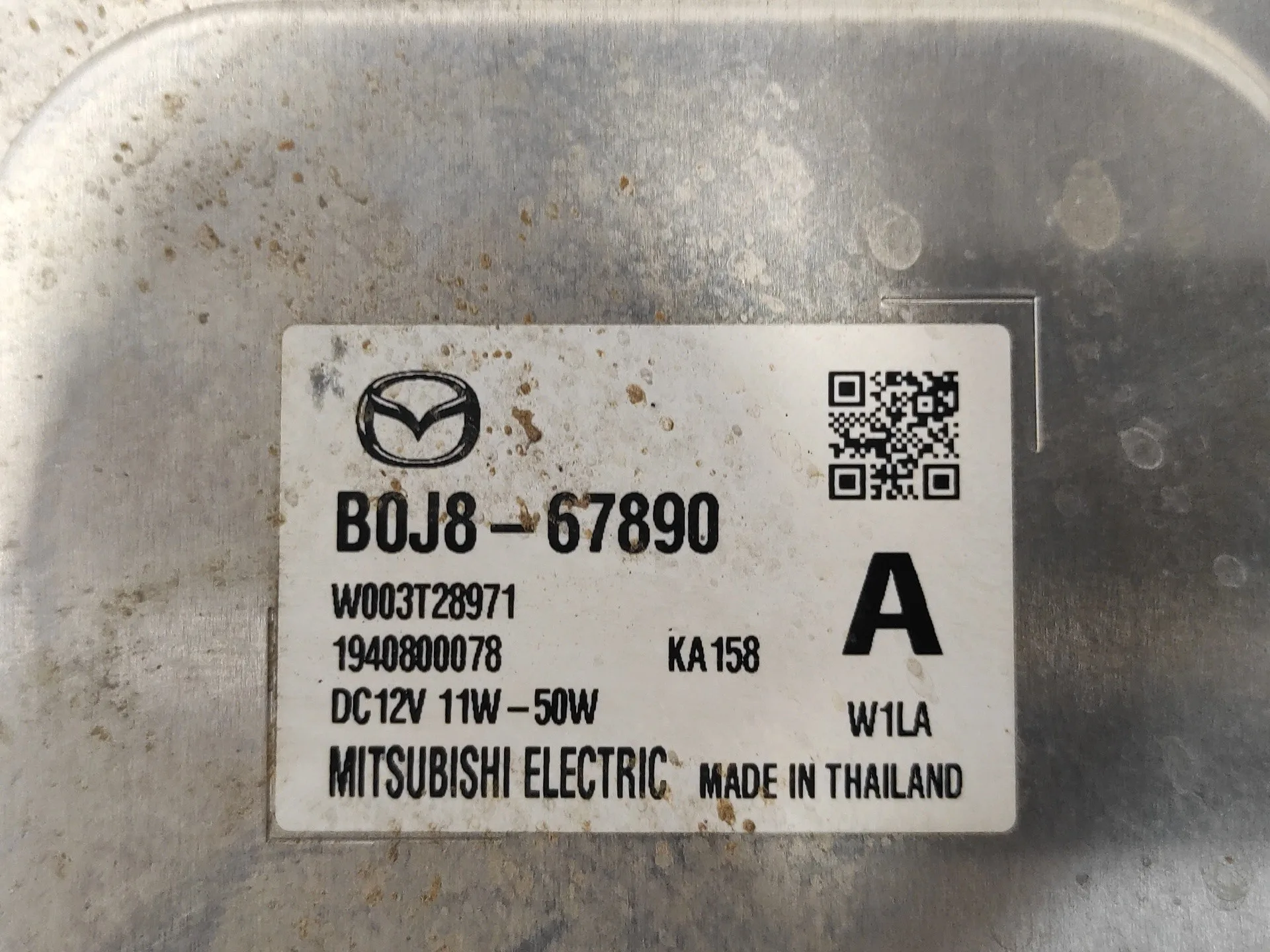 Centralita Faros Xenon para Mazda 3 Berlina (Bp)
