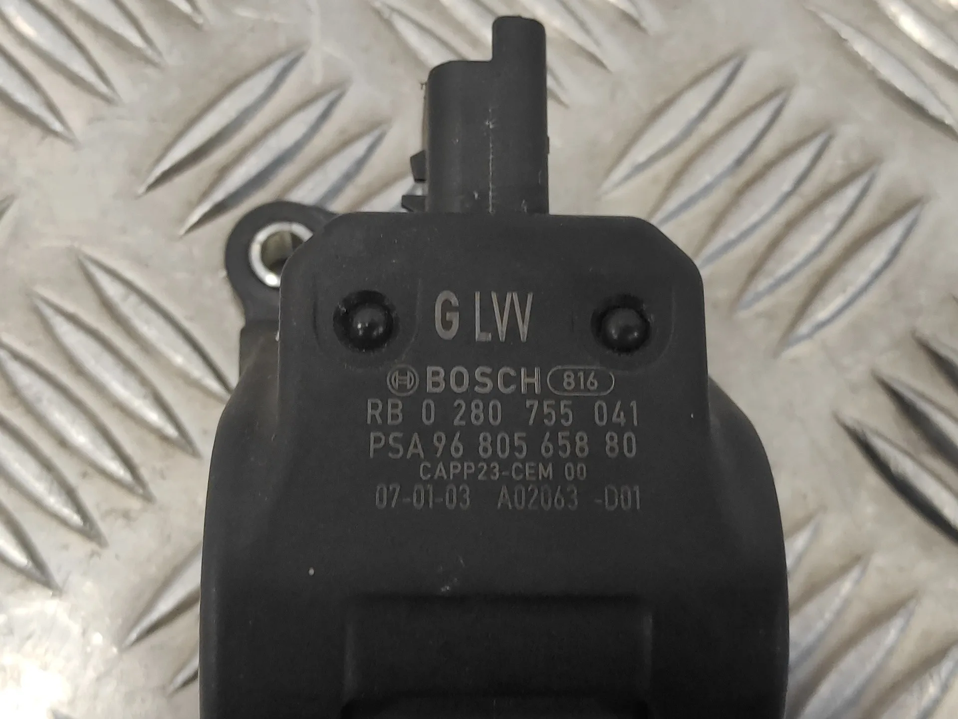 Potenciometro Pedal para Citroën C4 Coupe