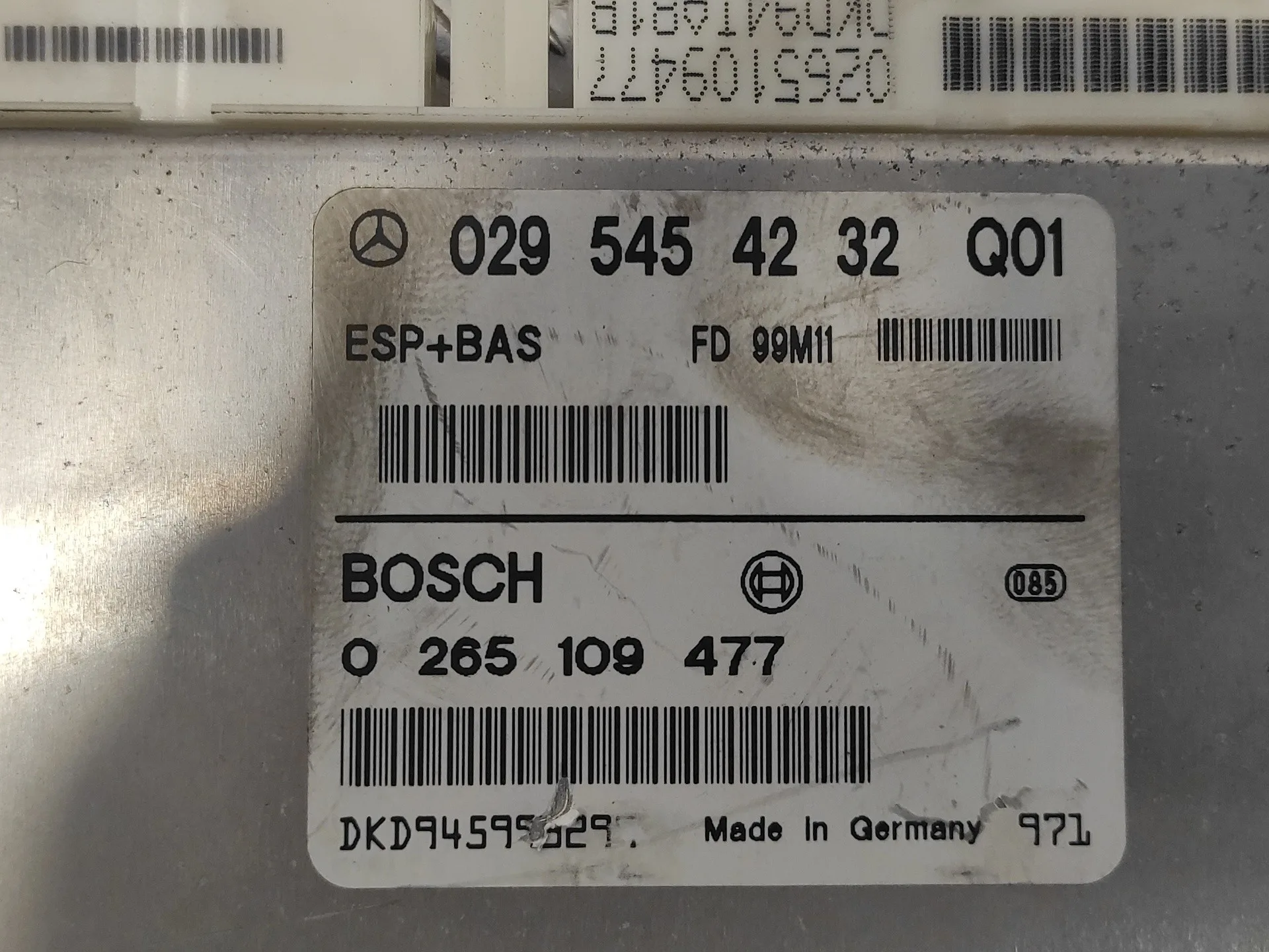 Modulo Electronico para Mercedes-Benz Clase A (W168)