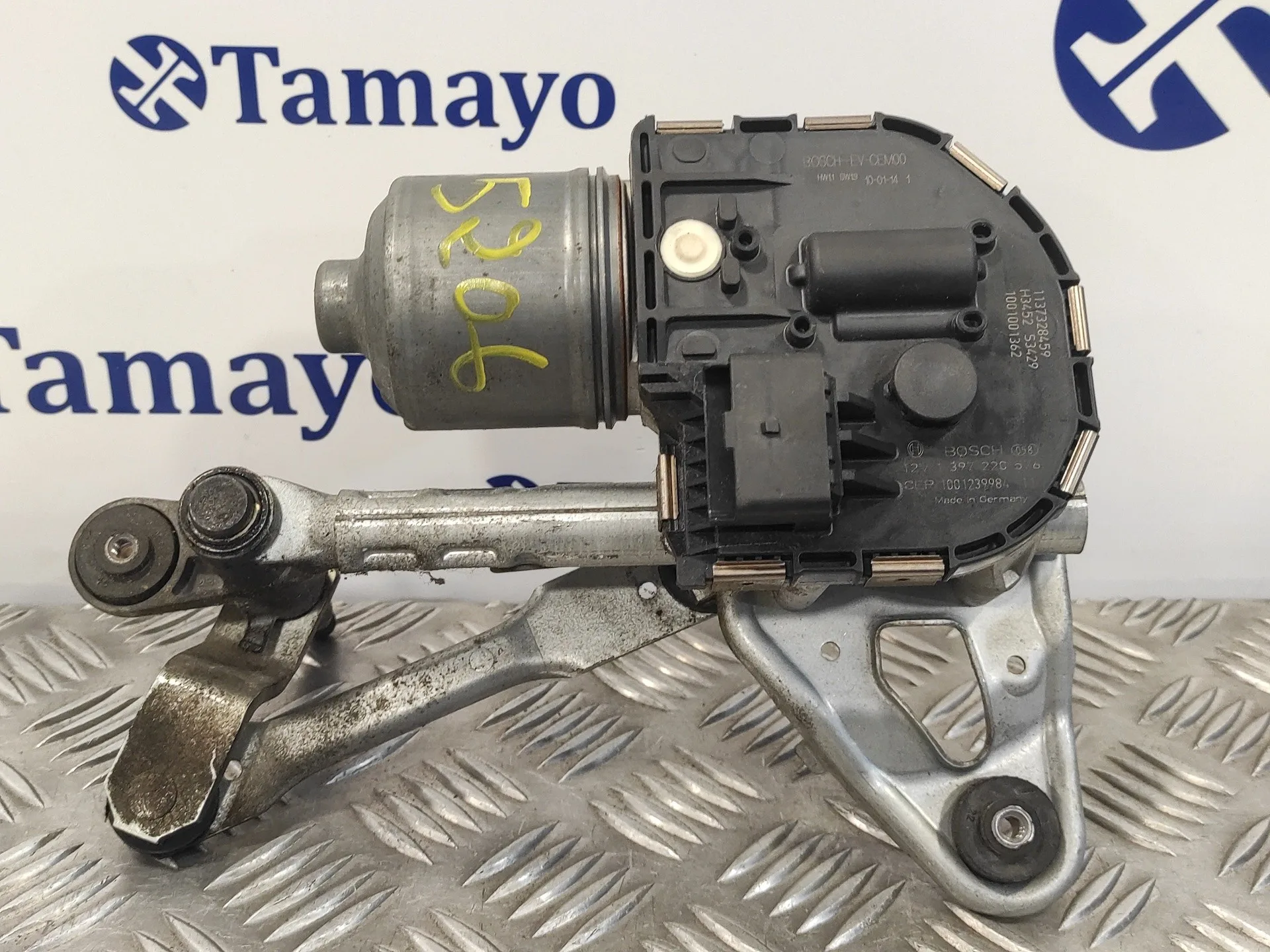 Motor Limpia Delantero para Peugeot 3008