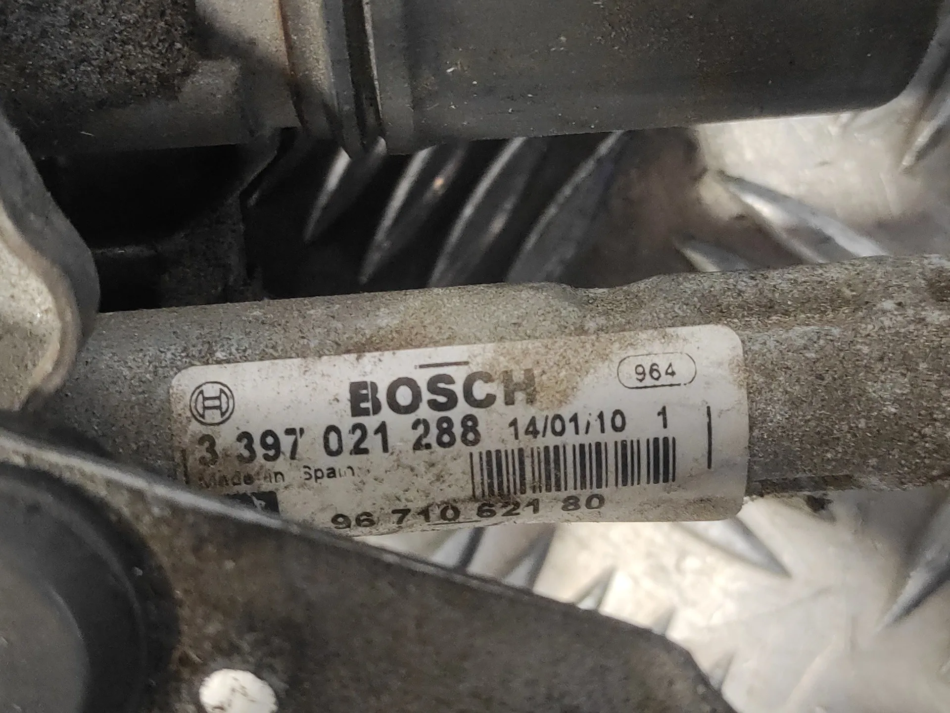 Motor Limpia Delantero para Peugeot 3008