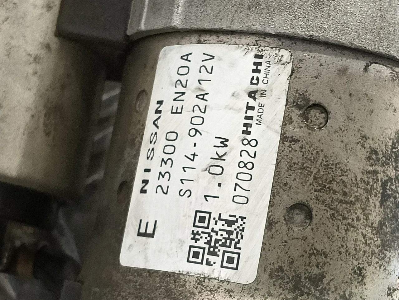 Motor Arranque para Nissan Qashqai (J10)
