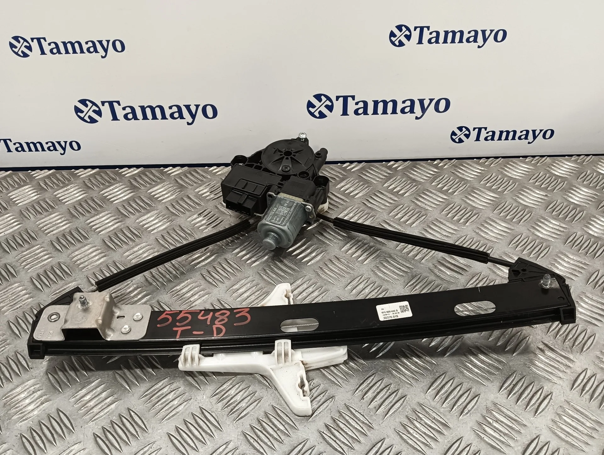Elevalunas Trasero Derecho para Seat Ibiza (Kj1)