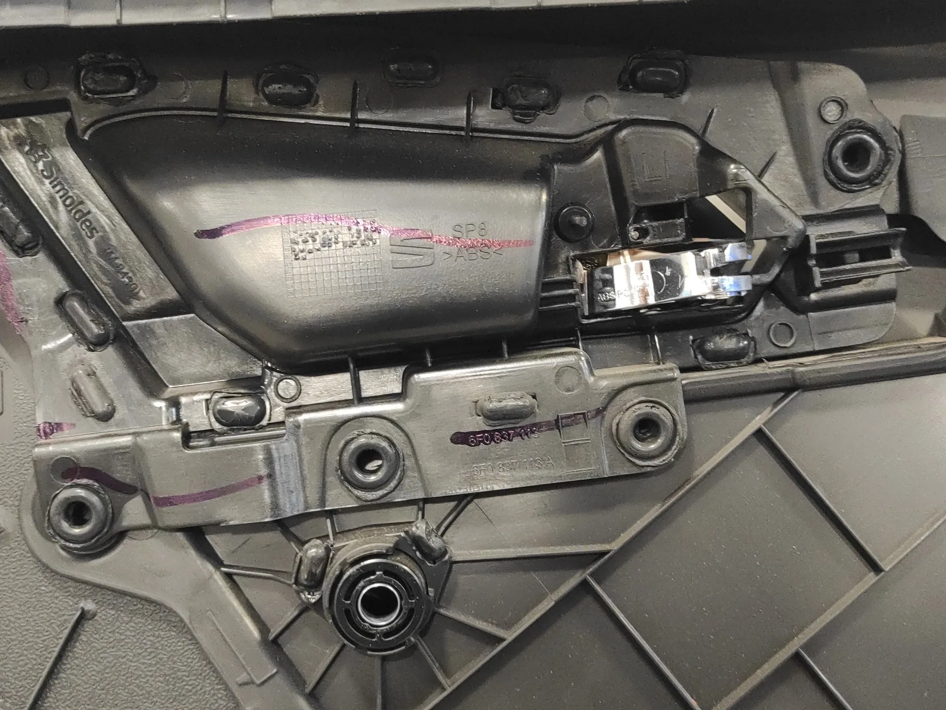 Guarnecido Puerta Delantera Izquierda para Seat Ibiza (Kj1)