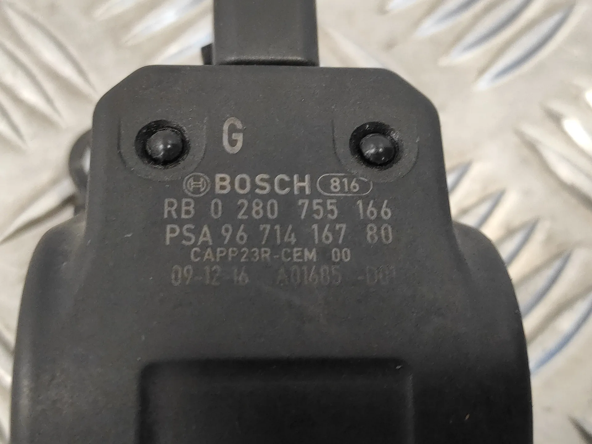 Potenciometro Pedal para Peugeot Partner Kombi