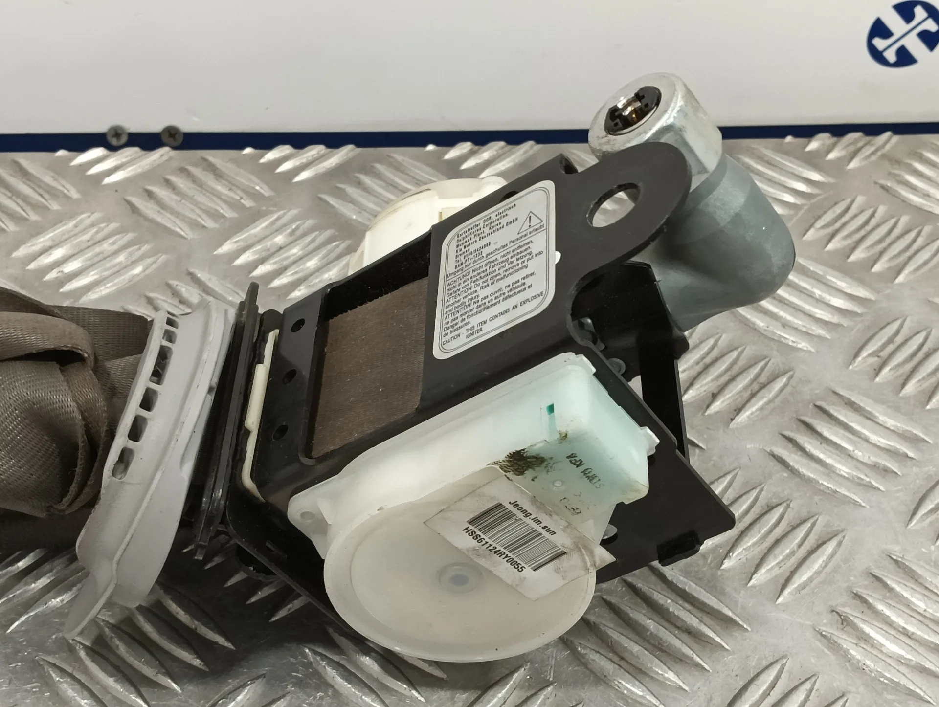 Cinturon Seguridad Delantero Derecho para Kia Rio