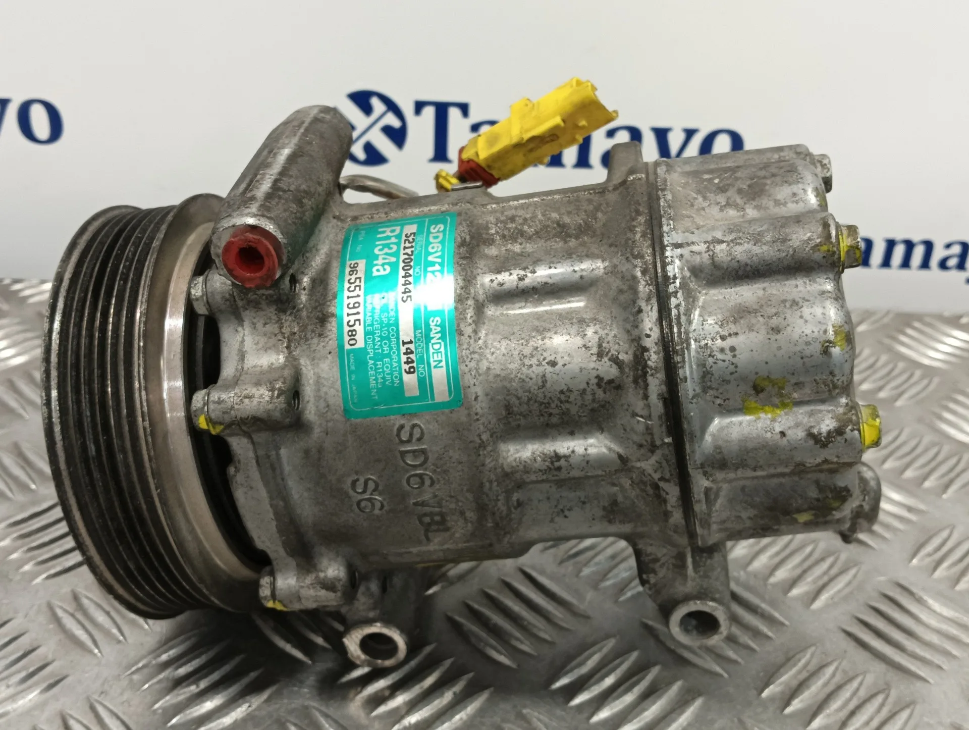 Compresor Aire Acondicionado para Peugeot 307 Cc (S1)