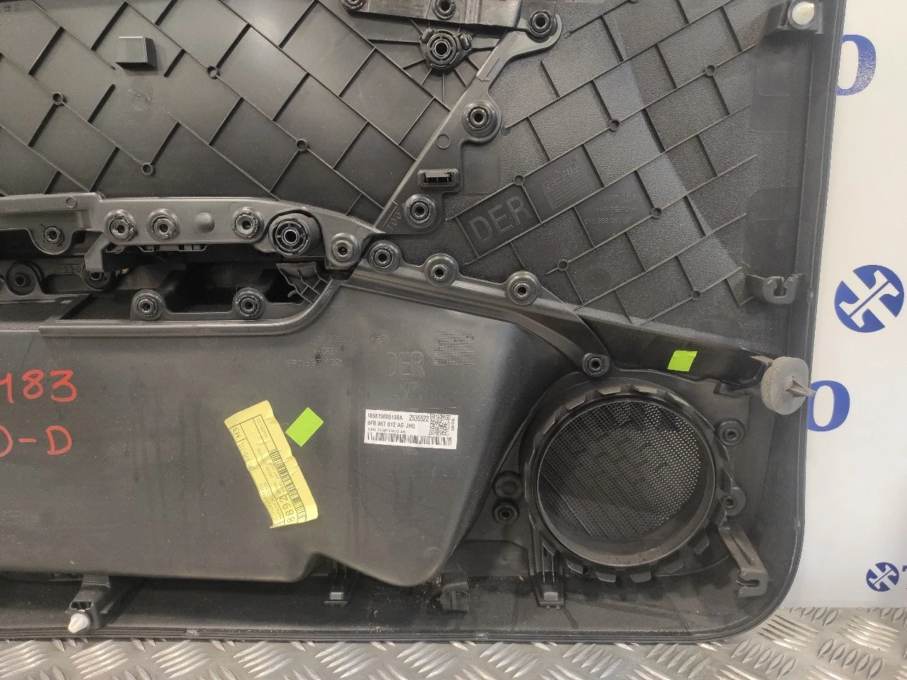 Guarnecido Puerta Delantera Derecha para Seat Ibiza (Kj1)