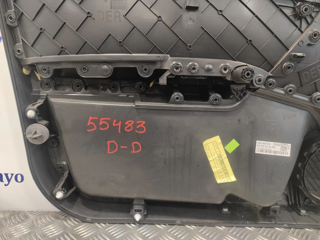Guarnecido Puerta Delantera Derecha para Seat Ibiza (Kj1)