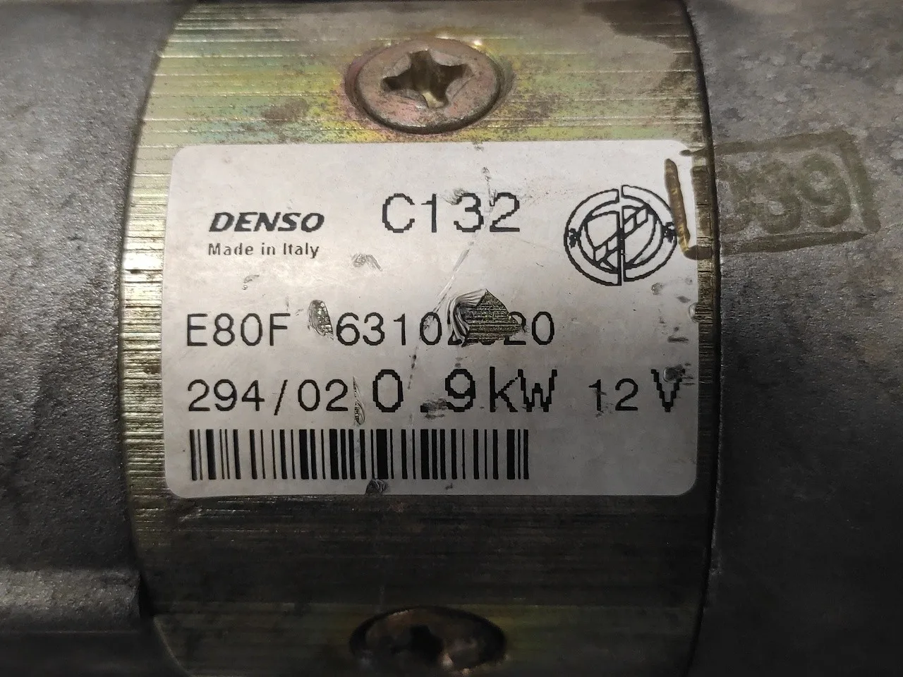 Motor Arranque para Fiat Punto Berlina (188)