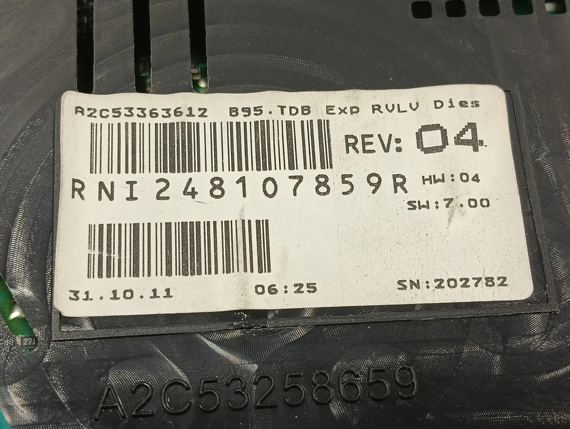 Cuadro Instrumentos para Renault Megane Iii Sport Tourer