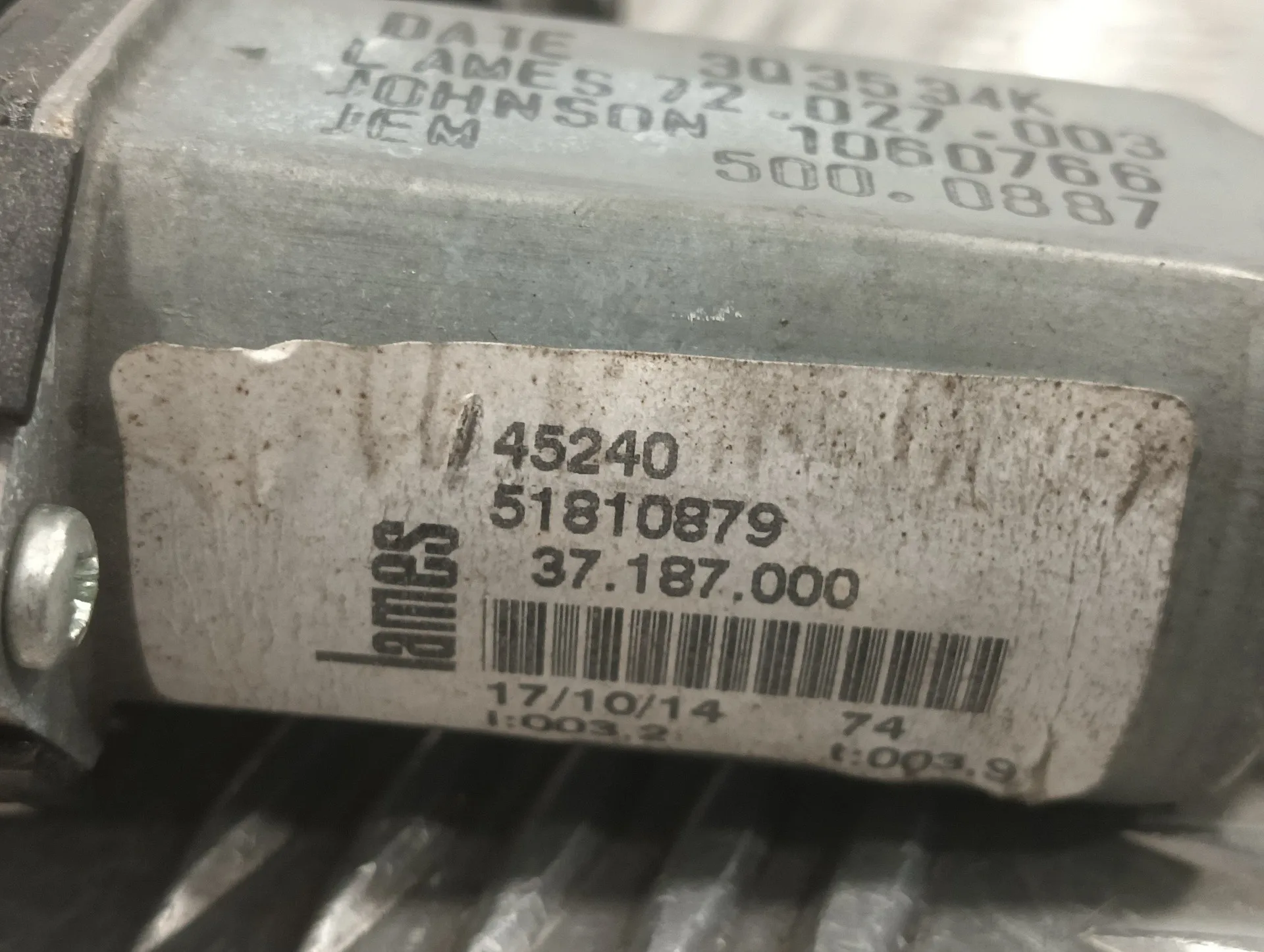 Elevalunas Delantero Derecho para Opel Combo D