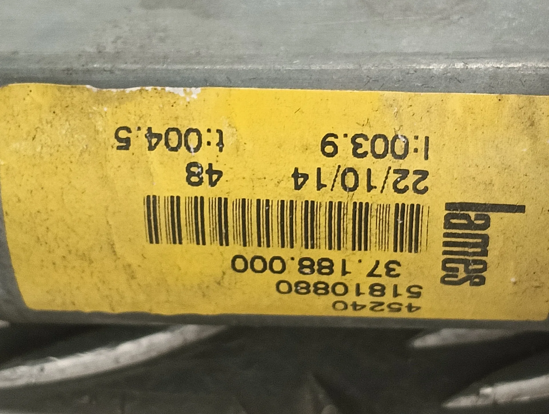 Elevalunas Delantero Izquierdo para Opel Combo D