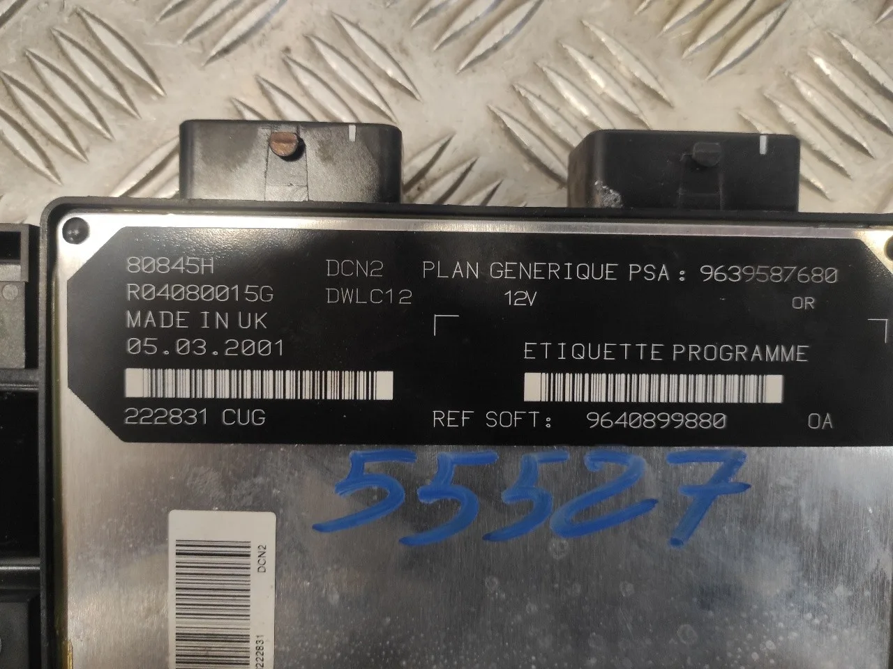 Centralita Motor Uce para Peugeot 206 Berlina
