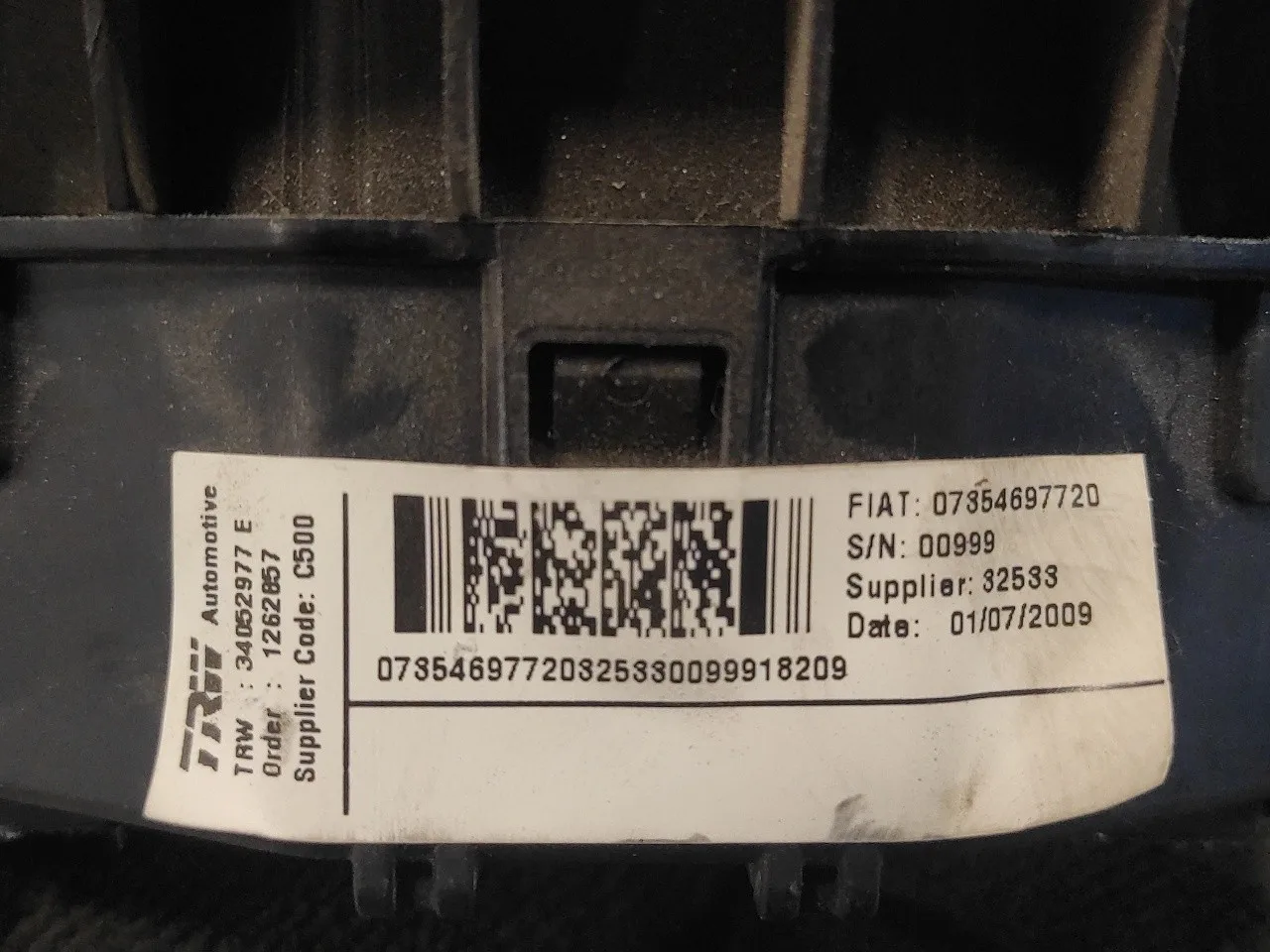 Airbag Delantero Izquierdo para Fiat Ducato Furgon