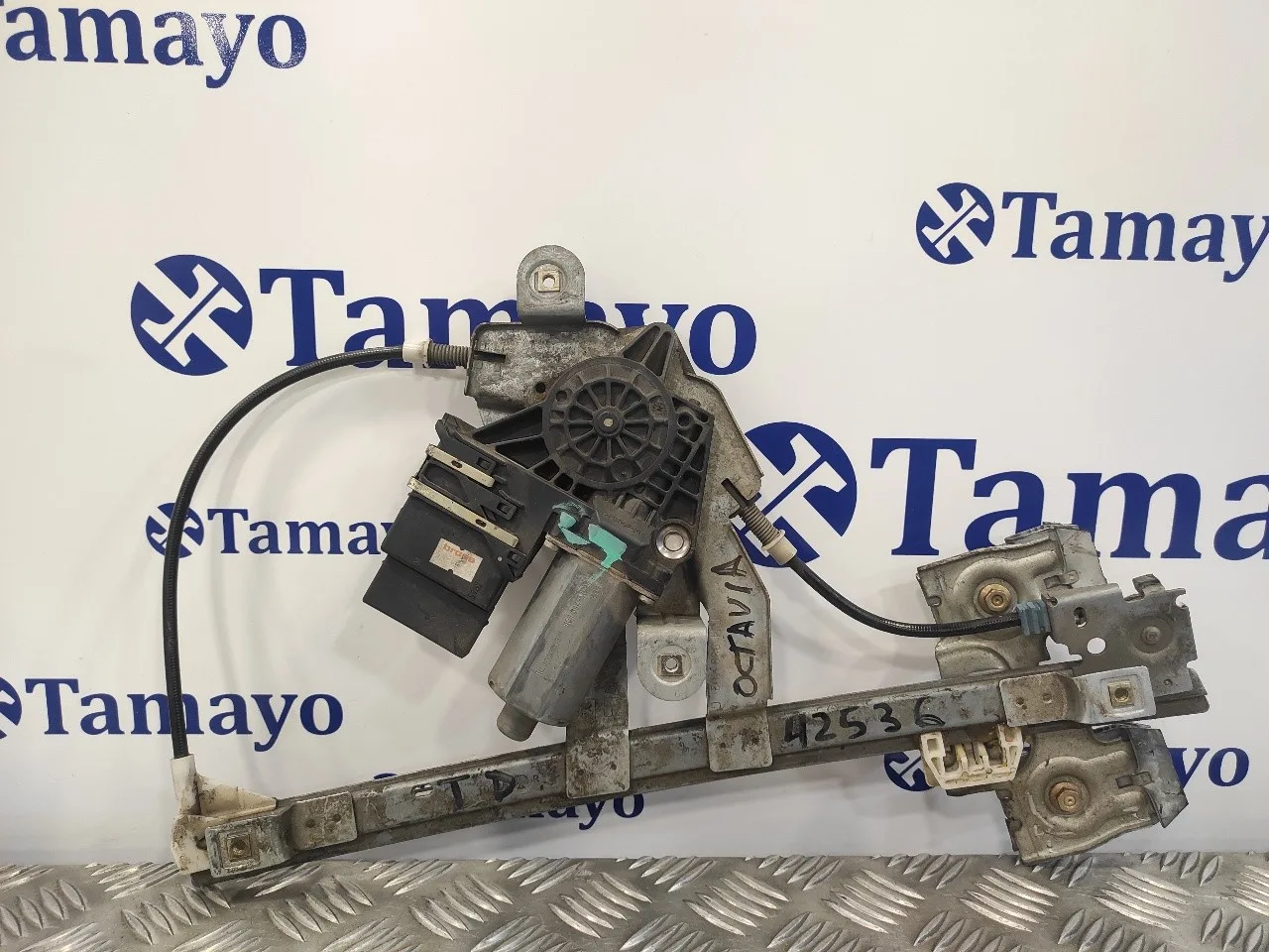 Elevalunas Trasero Derecho para Skoda Octavia Berlina (1U2)