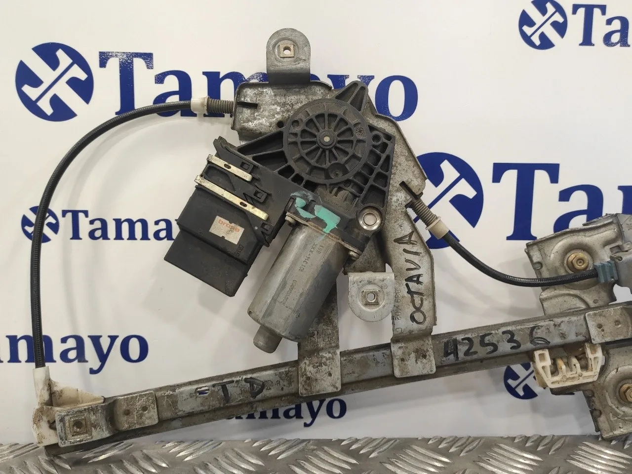 Elevalunas Trasero Derecho para Skoda Octavia Berlina (1U2)