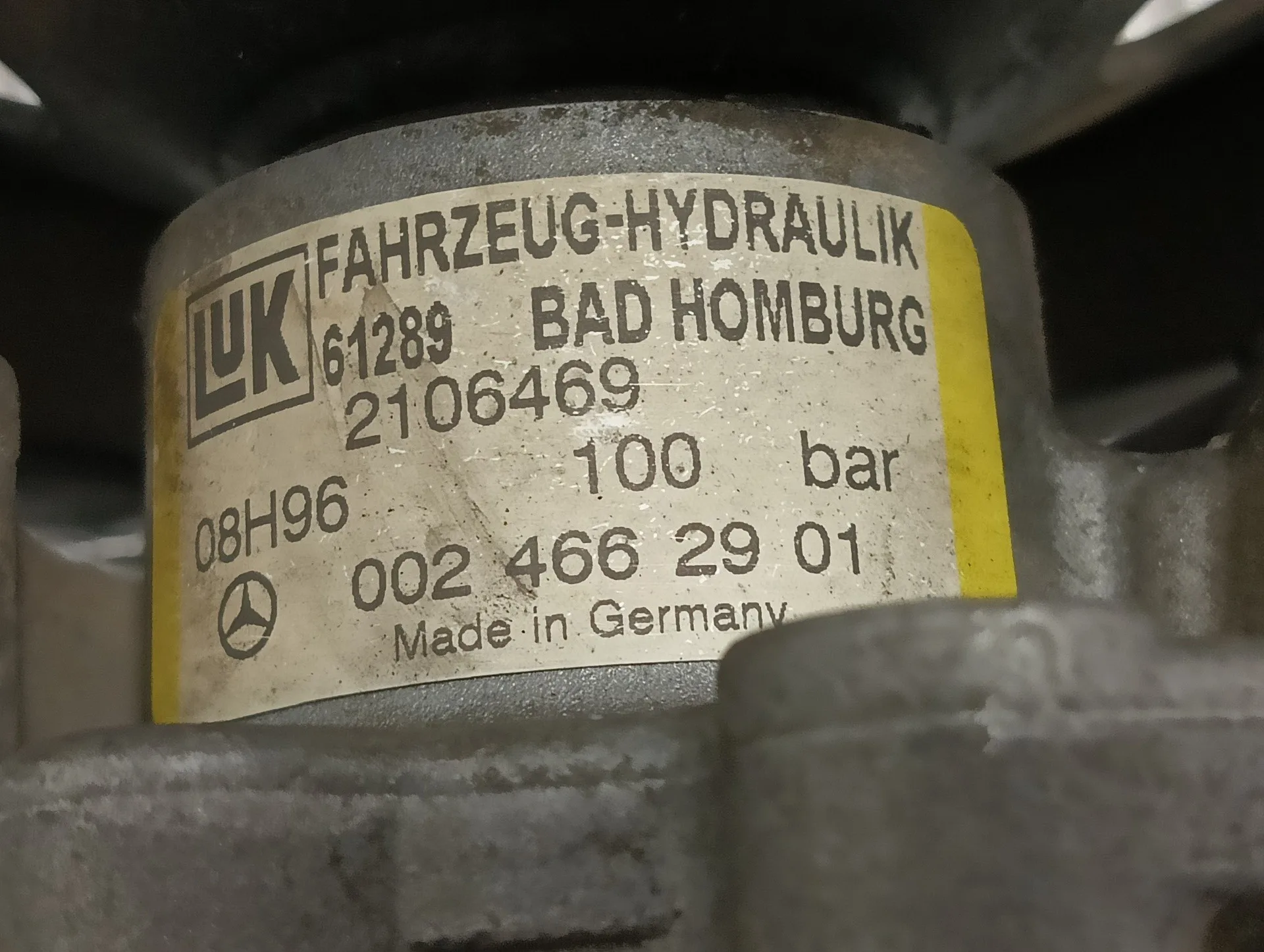 Bomba Direccion para Mercedes-Benz Clase Slk (W170) Roadster