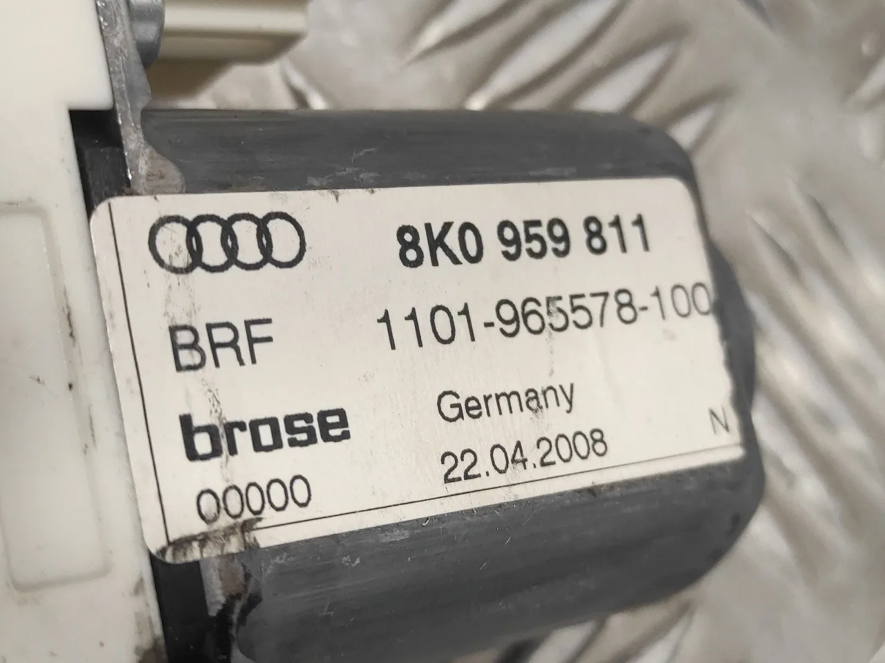 Elevalunas Trasero Izquierdo para Audi A4 Avant (8K5) (2008)