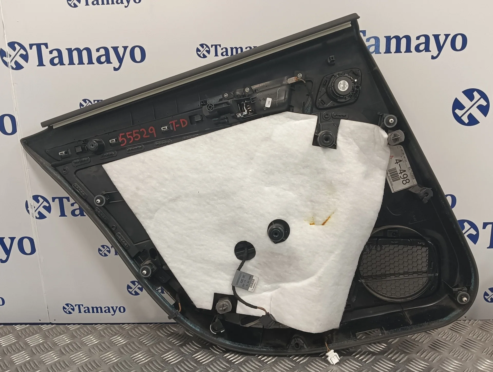 Guarnecido Puerta Trasera Derecha para Audi A4 Avant (8K5) (2008)