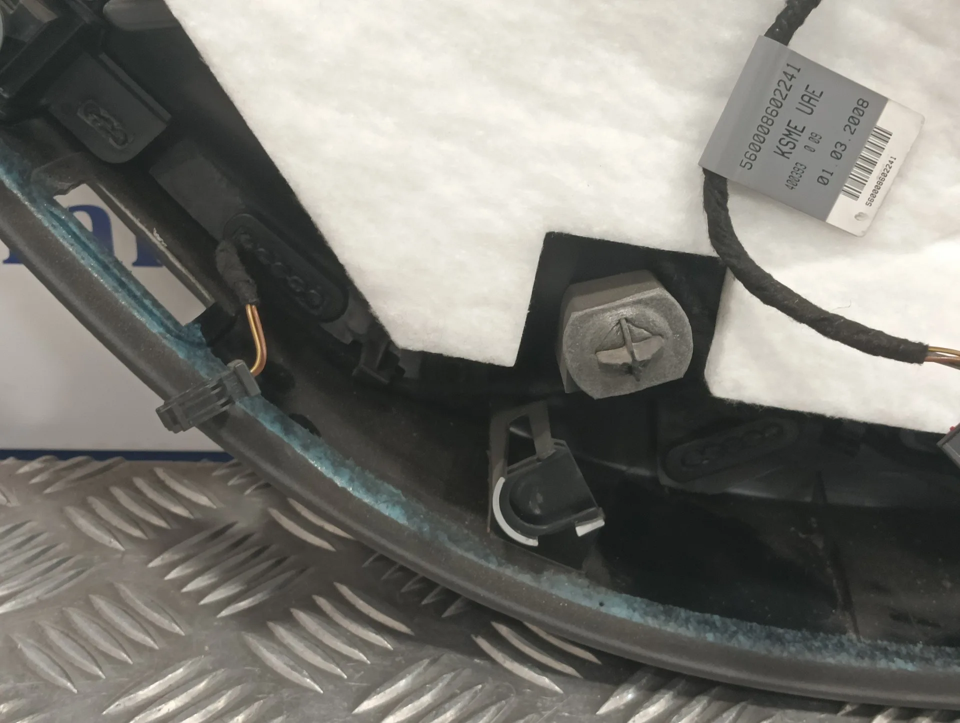 Guarnecido Puerta Trasera Derecha para Audi A4 Avant (8K5) (2008)