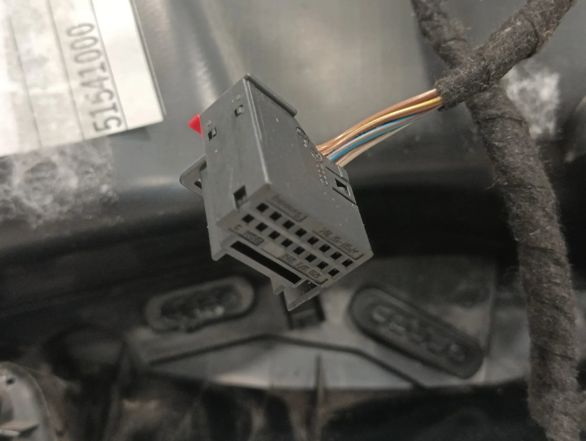 Guarnecido Puerta Trasera Izquierda para Audi A4 Avant (8K5) (2008)