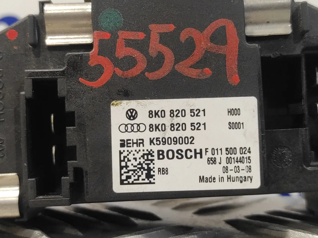 Resistencia Calefaccion para Audi A4 Avant (8K5) (2008)
