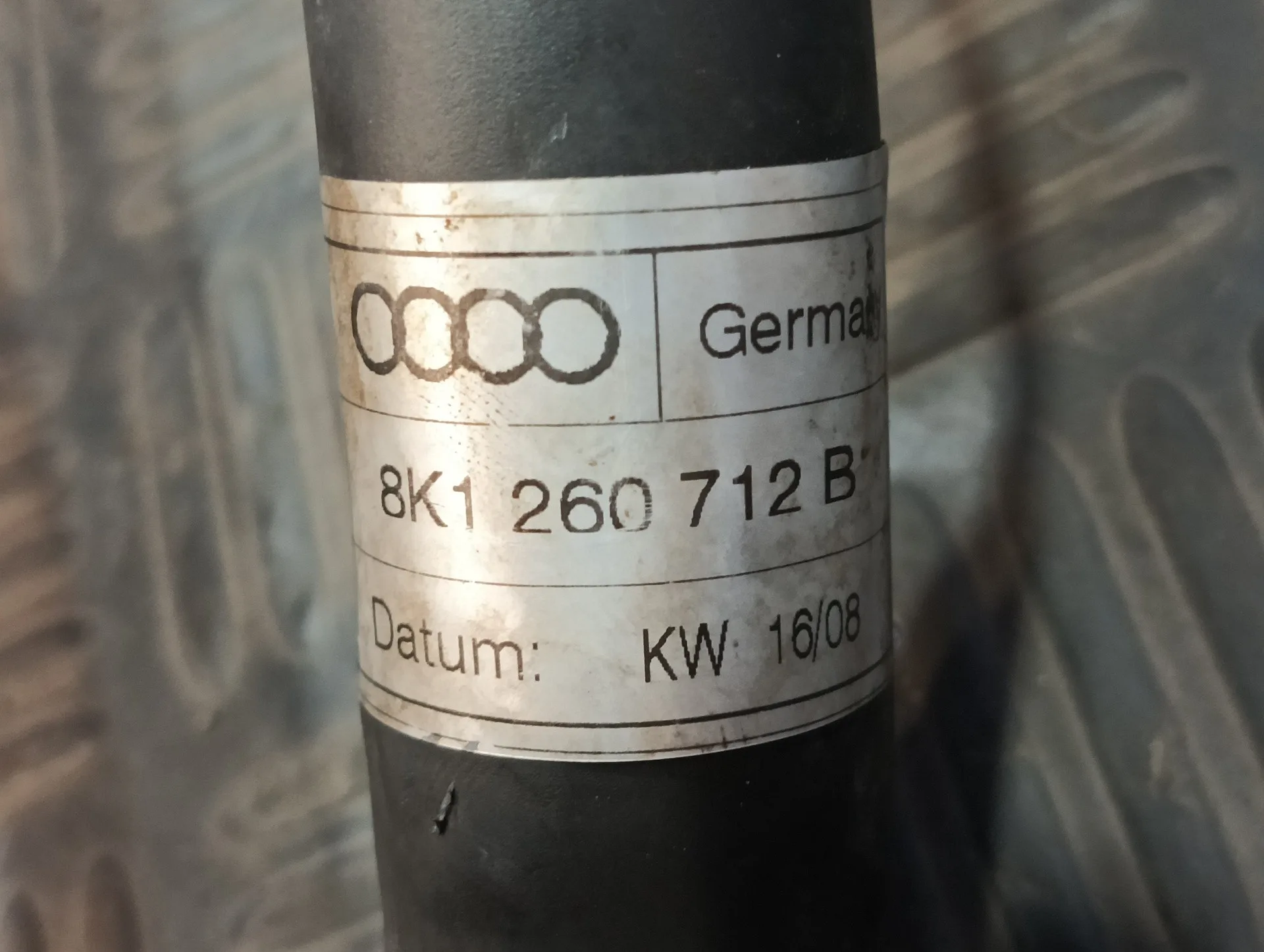 Tubos Aire Acondicionado para Audi A4 Avant (8K5) (2008)