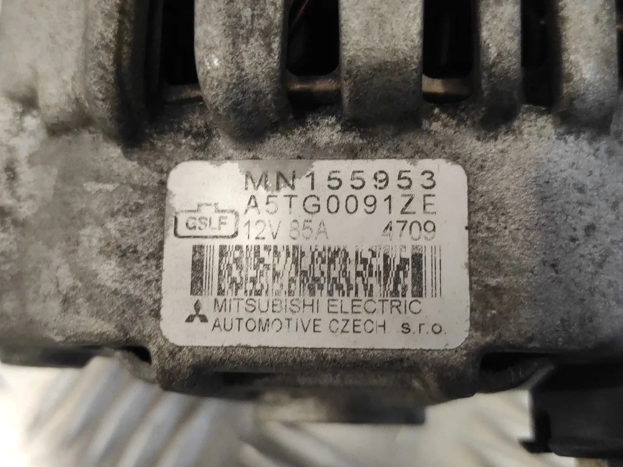 Alternador para Mitsubishi Colt Berlina 5 (Z30A)