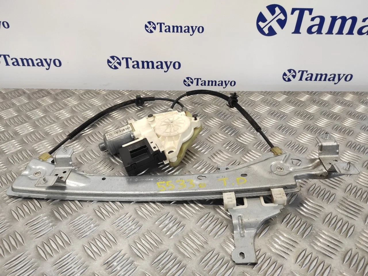 Elevalunas Trasero Derecho para Renault Megane Iii Berlina 5 P