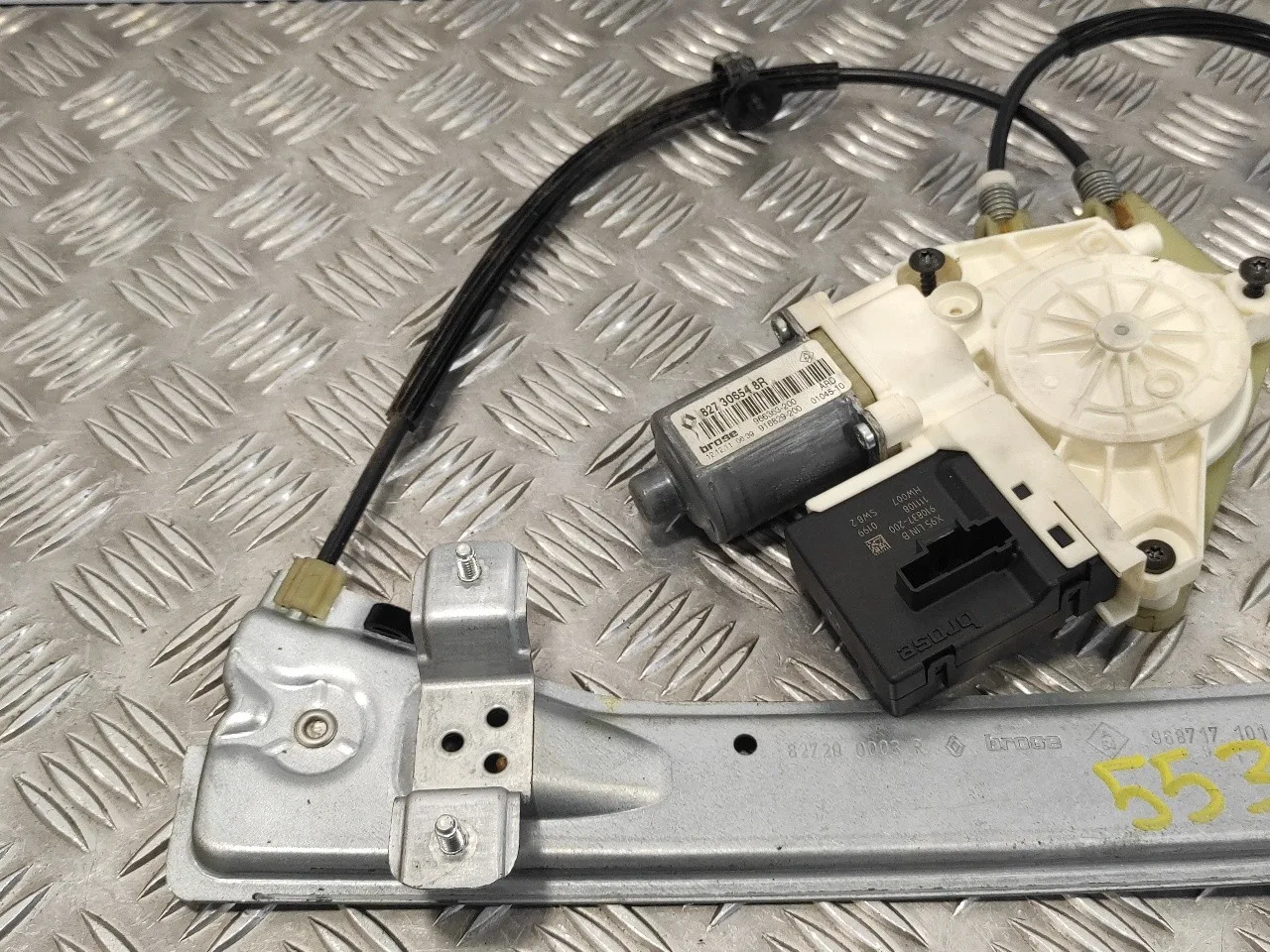 Elevalunas Trasero Derecho para Renault Megane Iii Berlina 5 P