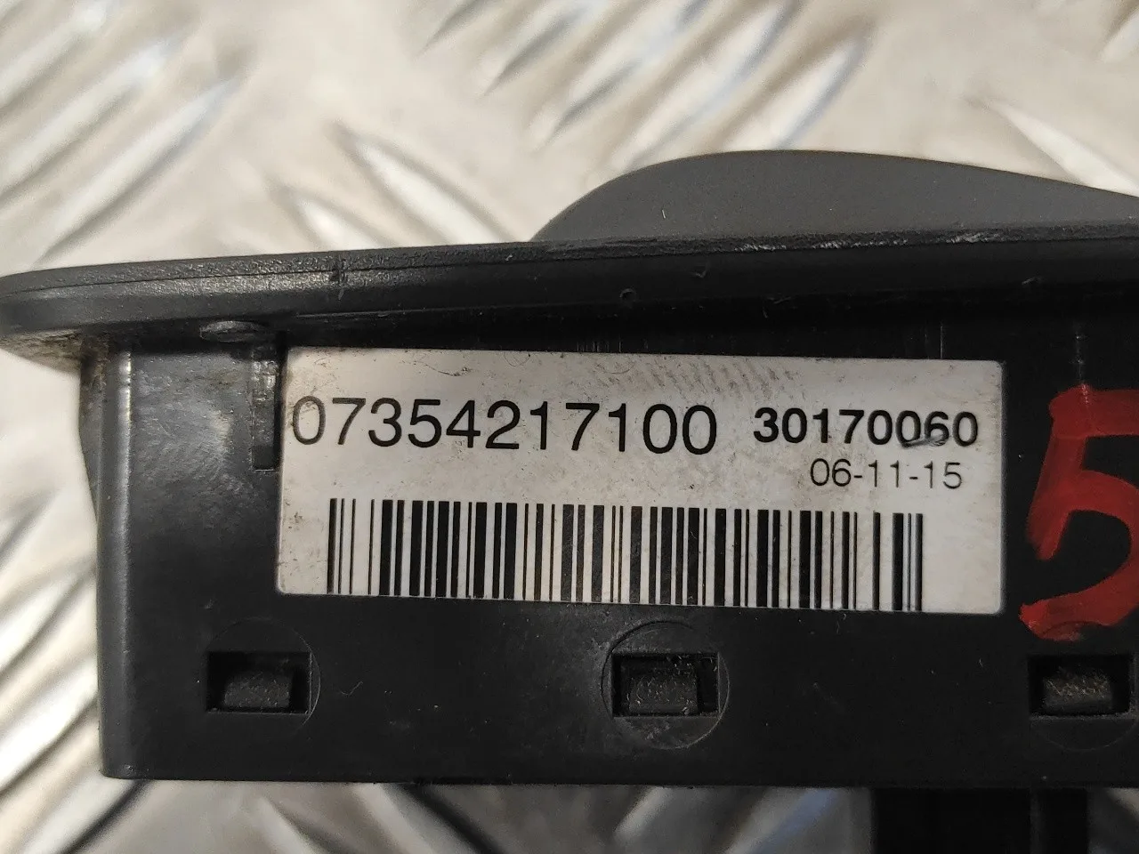 Mando Elevalunas Delantero Izquierdo para Fiat Ducato Furgon