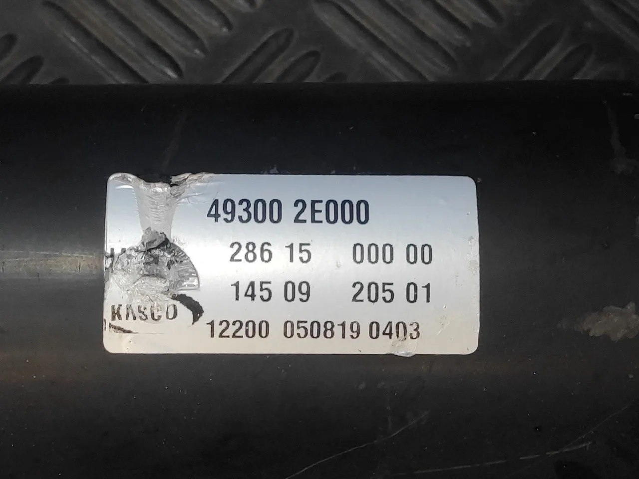 Transmision Central para Hyundai Tucson (Jm)