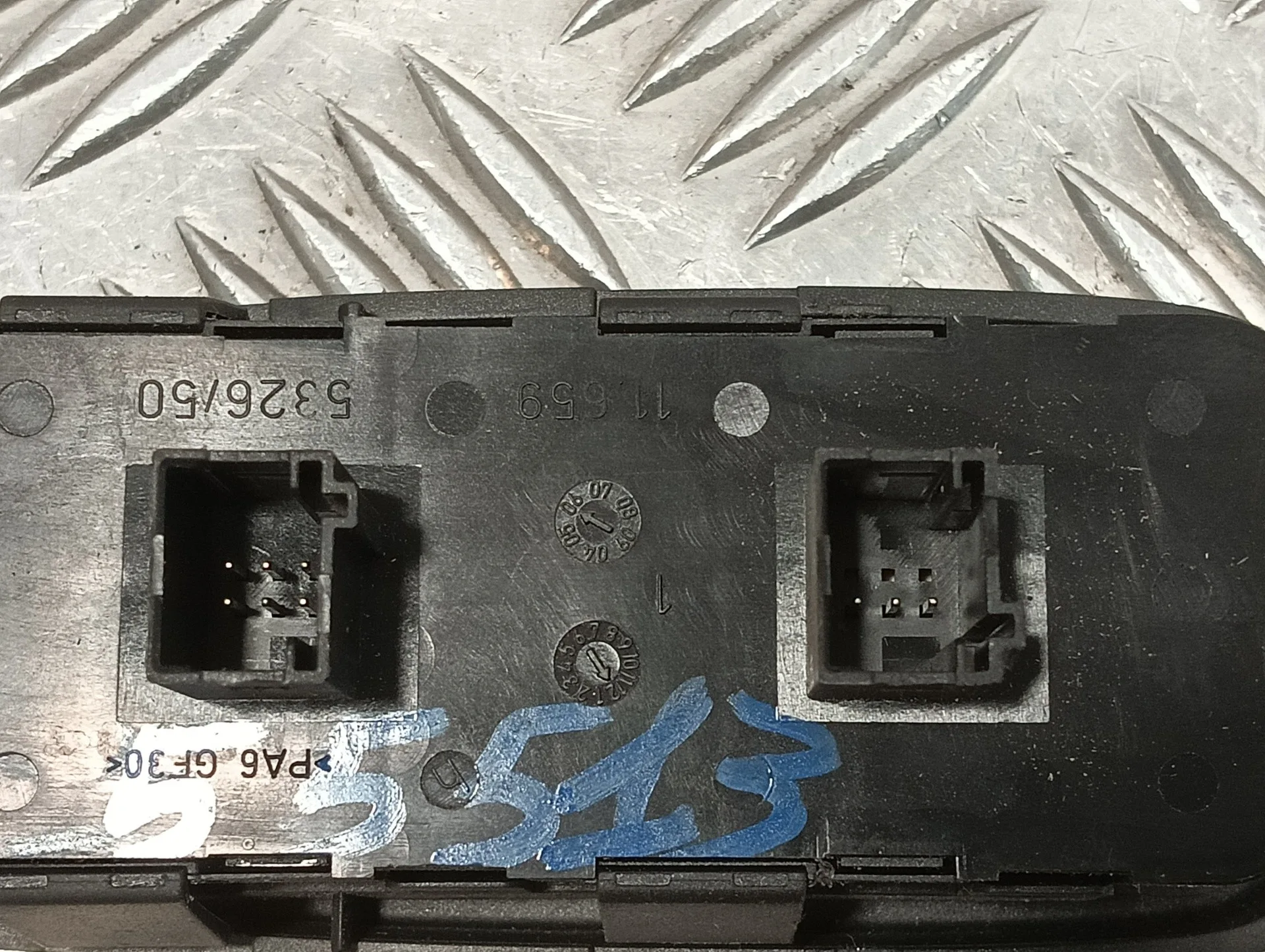 Mando Elevalunas Delantero Izquierdo para Citroën C4 Grand Picasso
