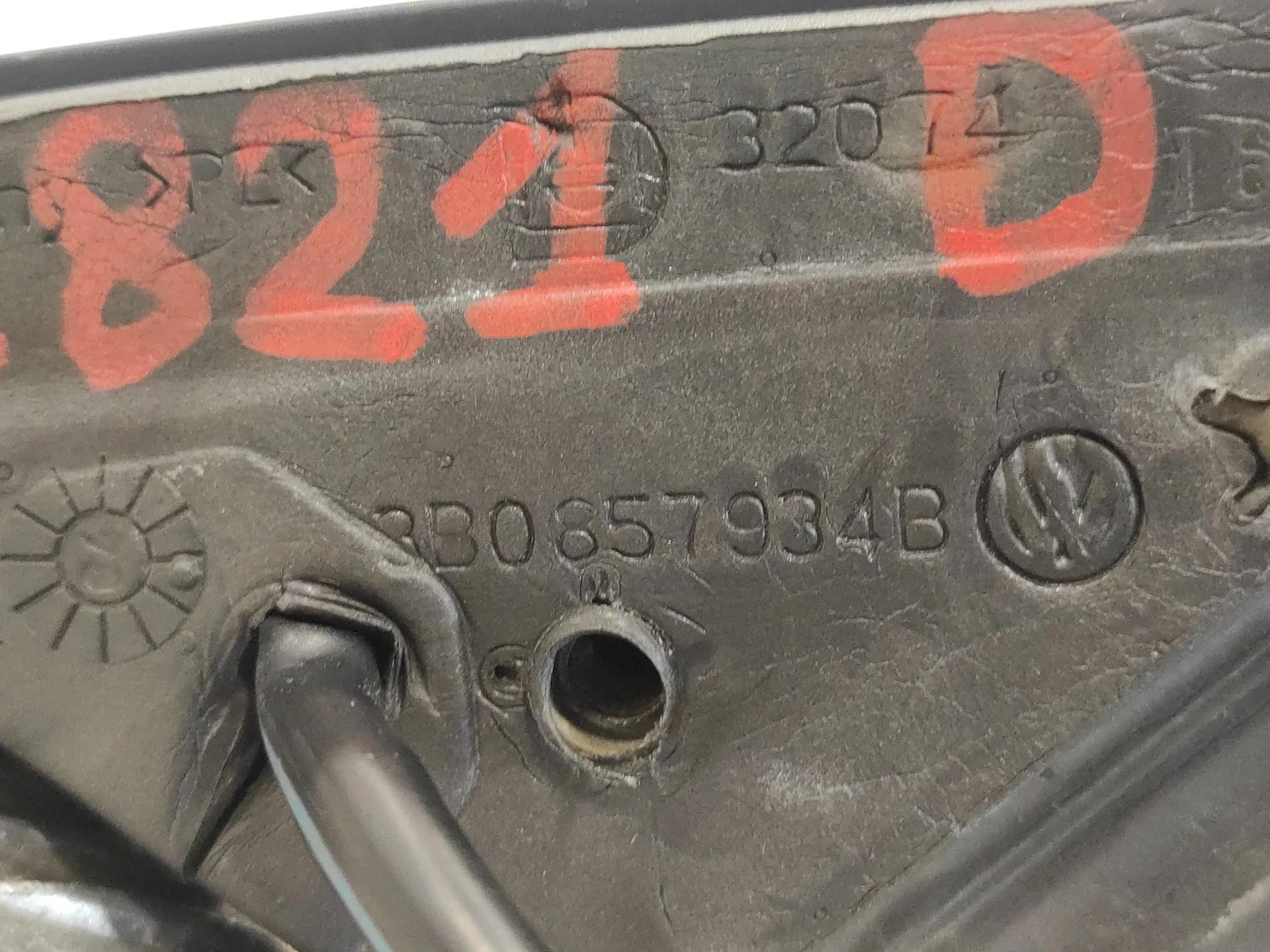 Retrovisor Derecho para Volkswagen Passat Variant (3B6)