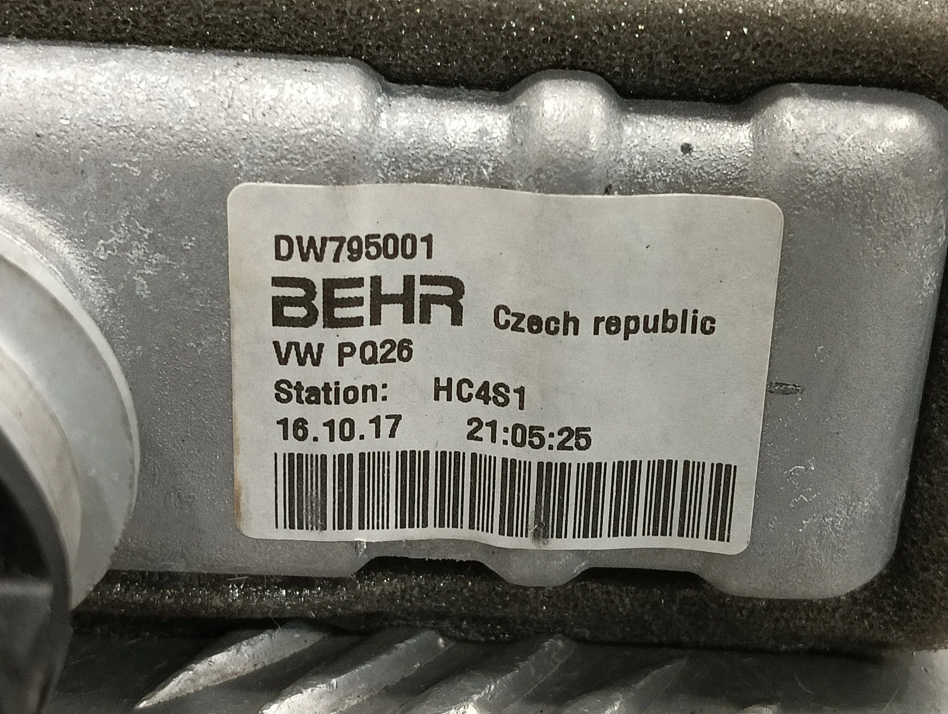 Radiador Calefaccion / Aire Acondicionado para Skoda Fabia