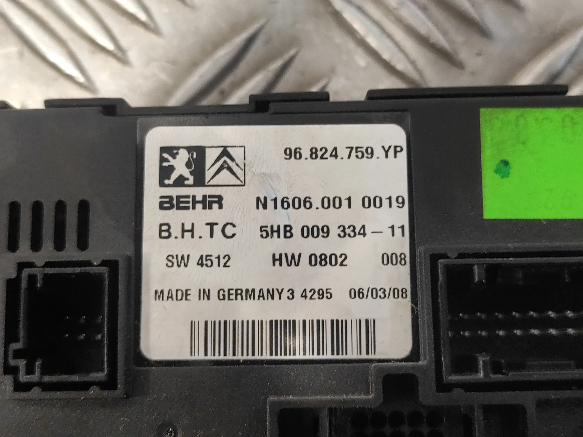 Mando Climatizador para Peugeot 407 Sw