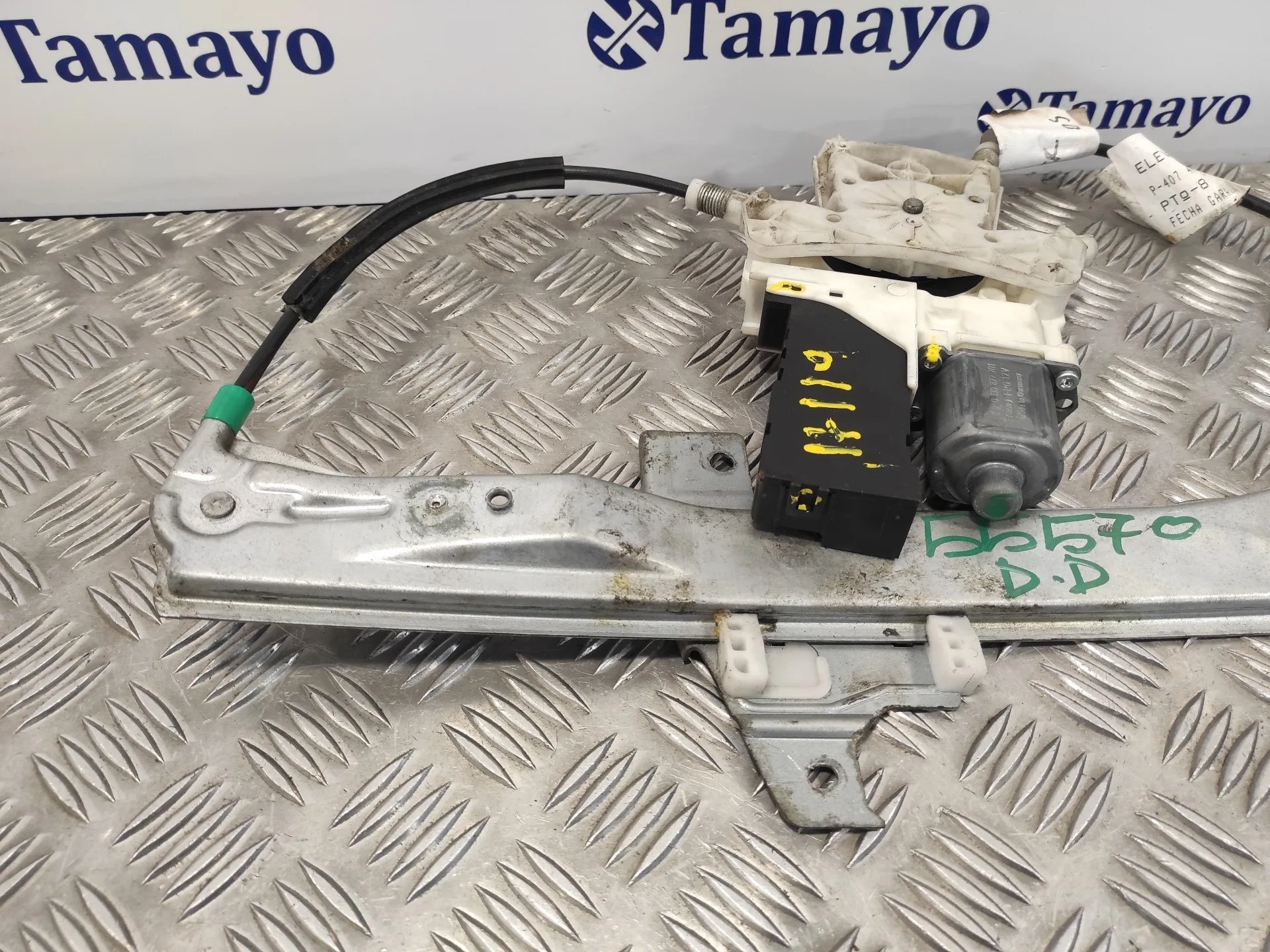Elevalunas Delantero Derecho para Peugeot 407 Sw