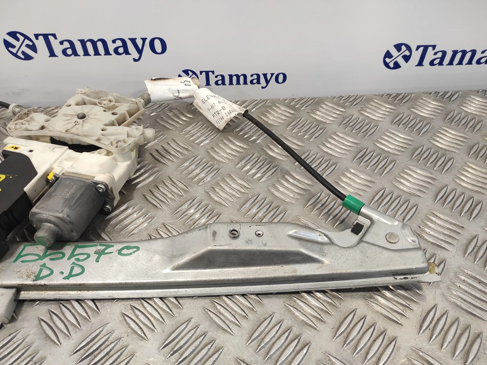 Elevalunas Delantero Derecho para Peugeot 407 Sw