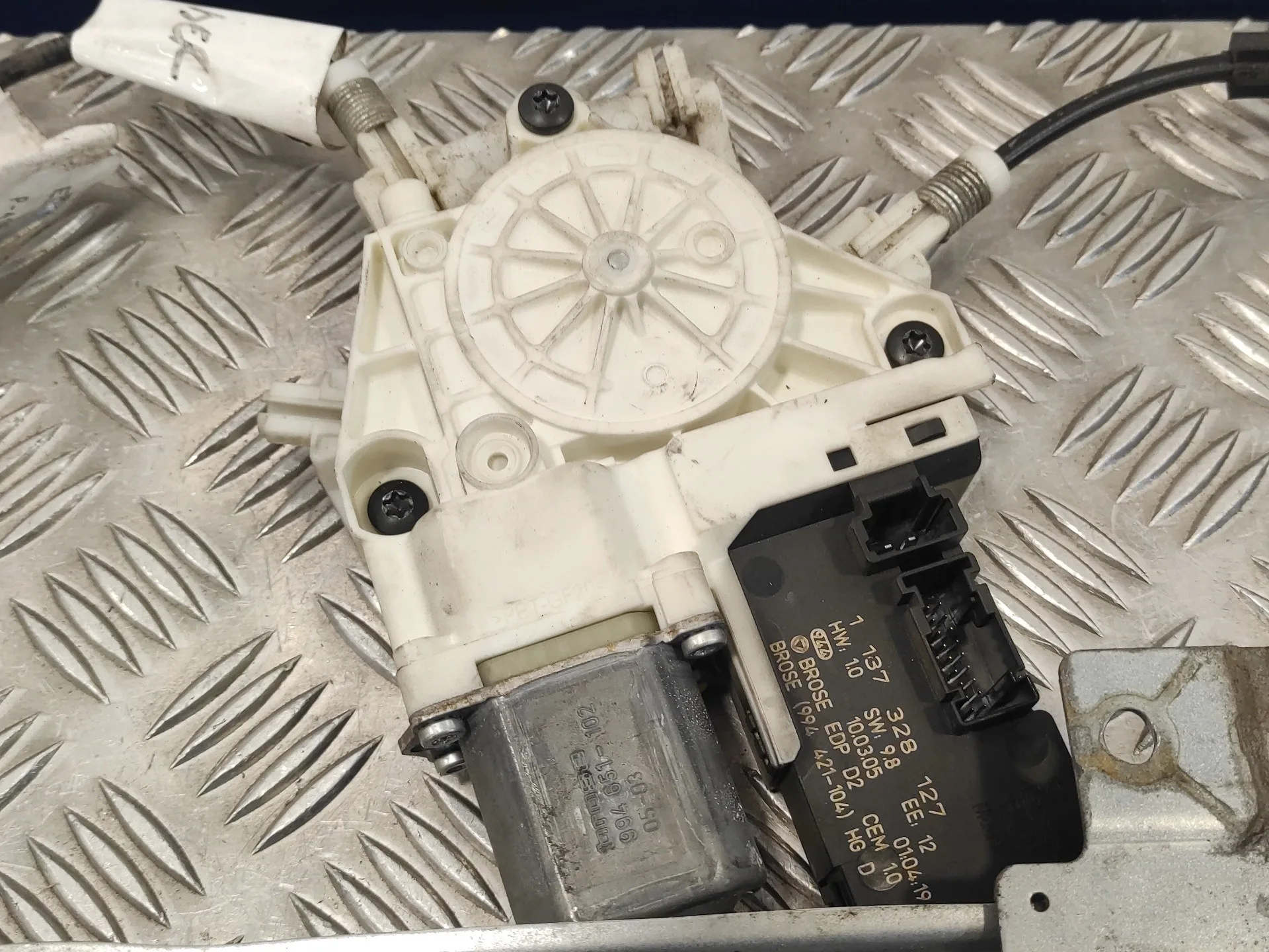 Elevalunas Delantero Derecho para Peugeot 407 Sw