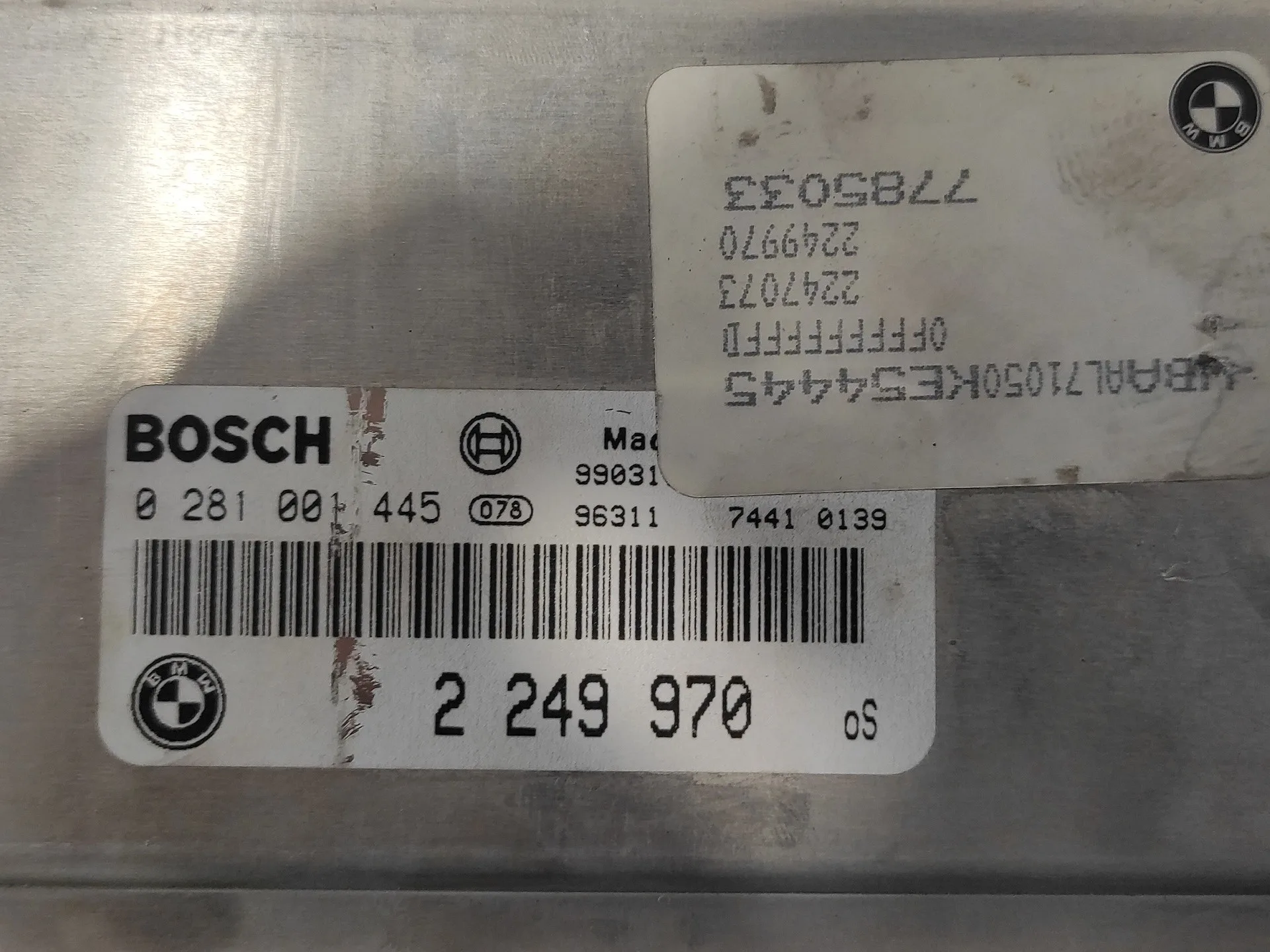 Centralita Motor Uce para Bmw Serie 3 Berlina (E46)