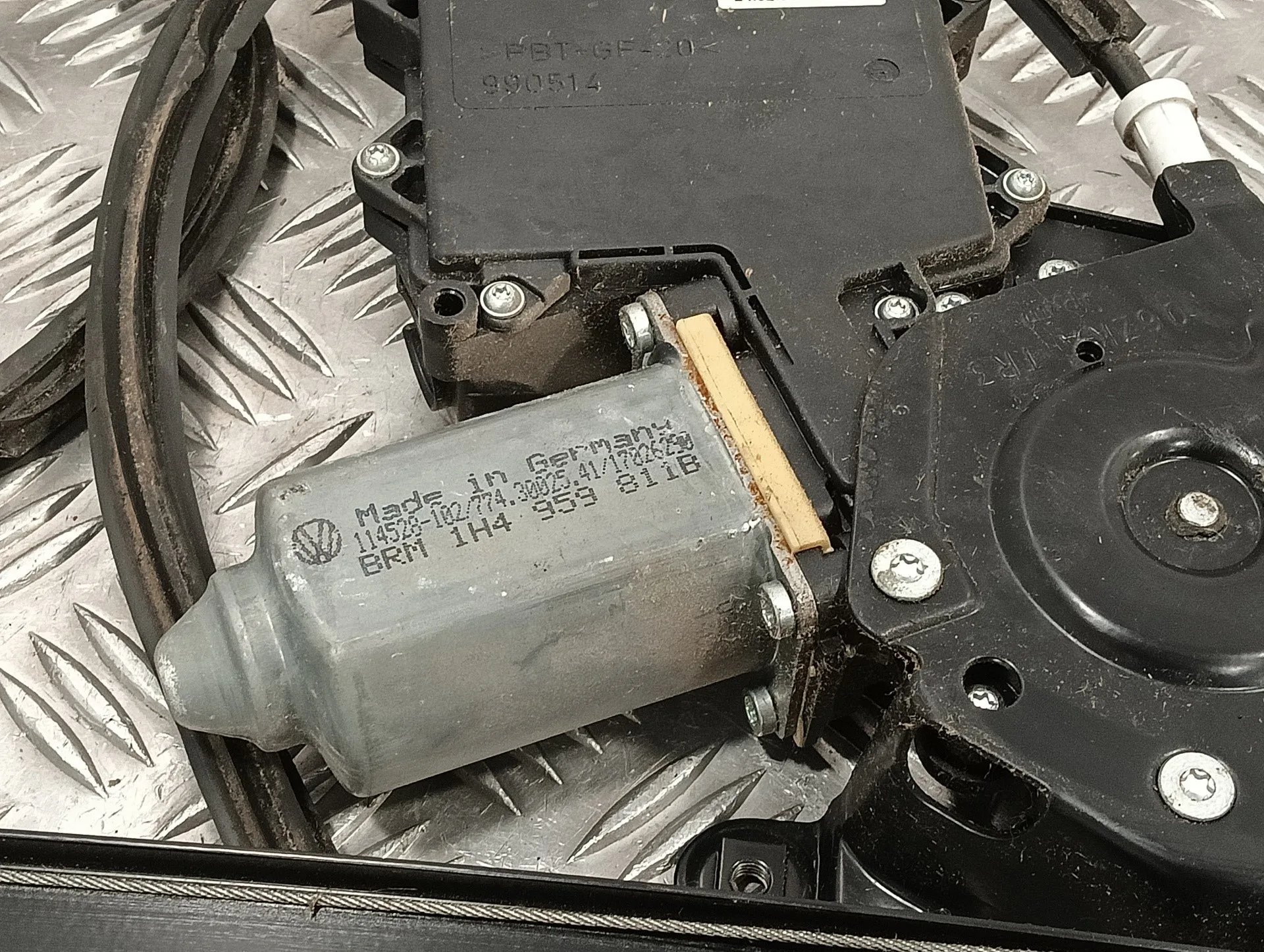 Elevalunas Trasero Derecho para Seat Alhambra (7V9)