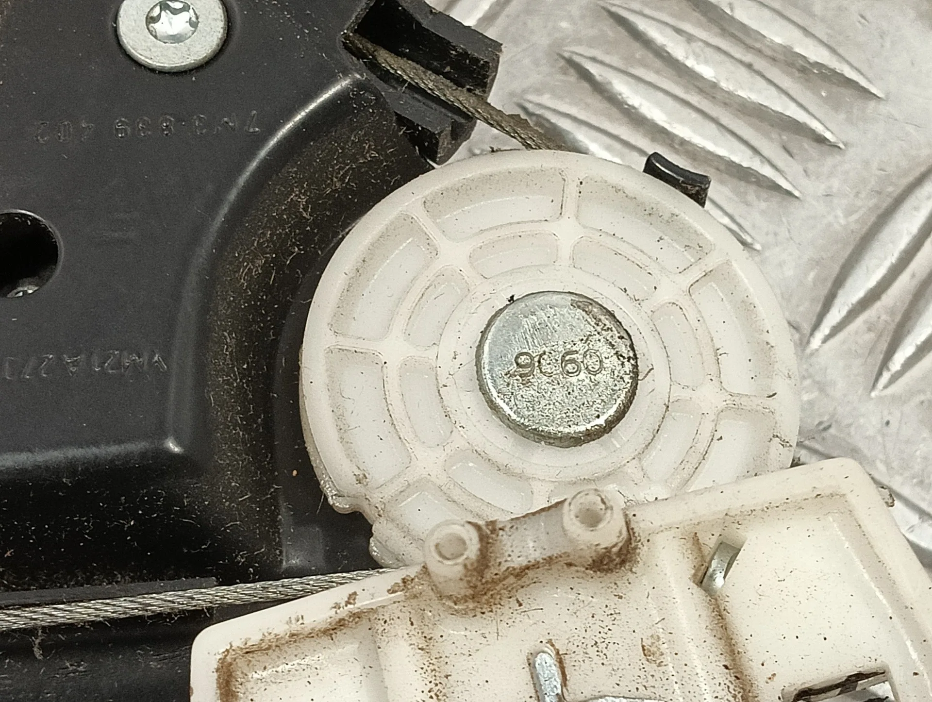 Elevalunas Trasero Derecho para Seat Alhambra (7V9)