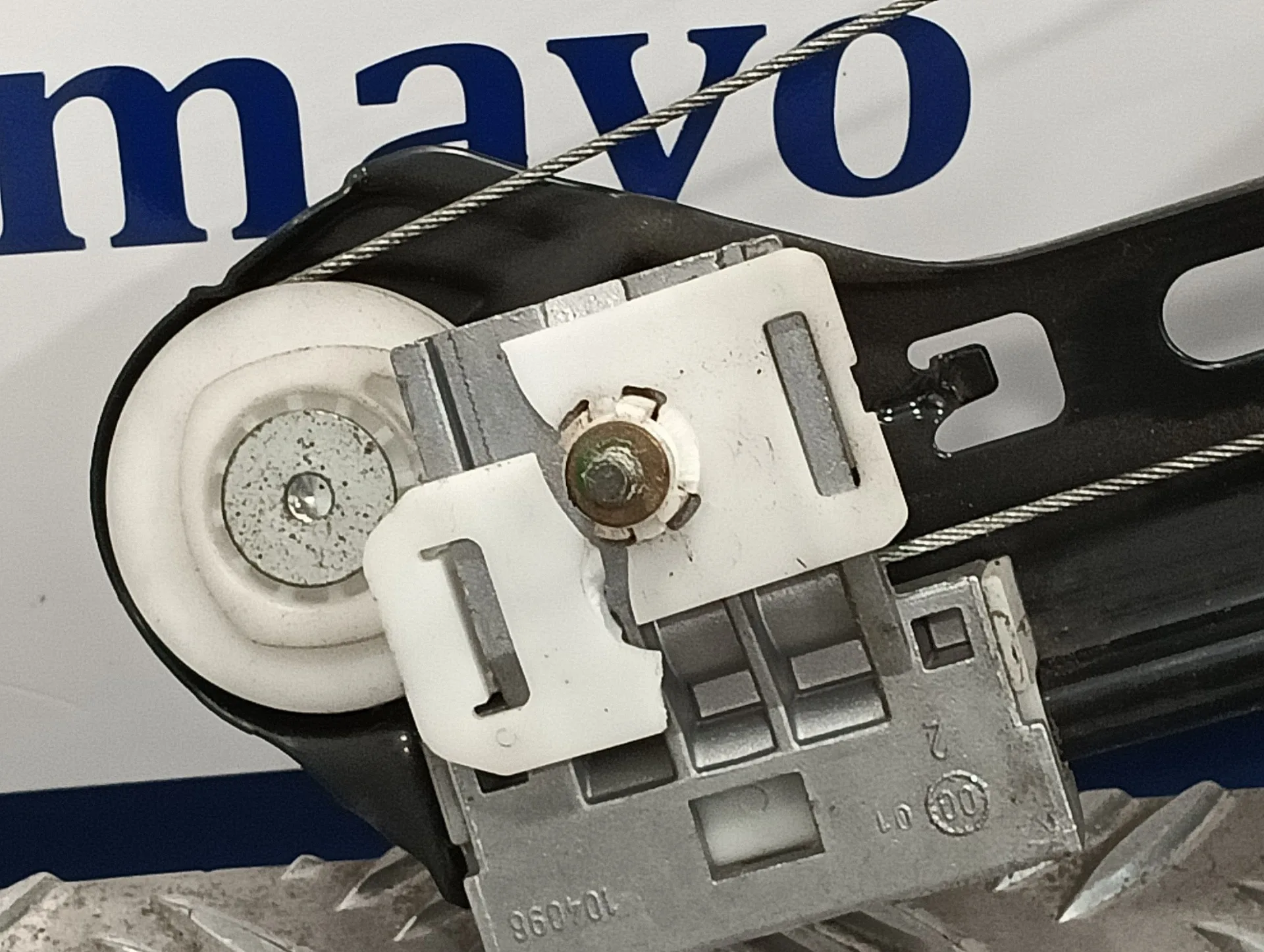 Elevalunas Trasero Derecho para Mercedes-Benz Clase C (W203) Berlina